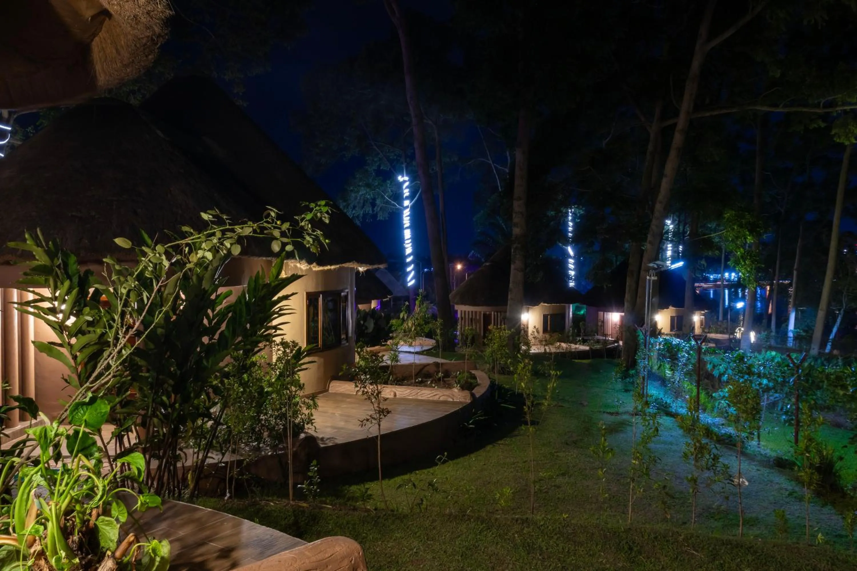 Property building in De Rain Eco Beach Resort