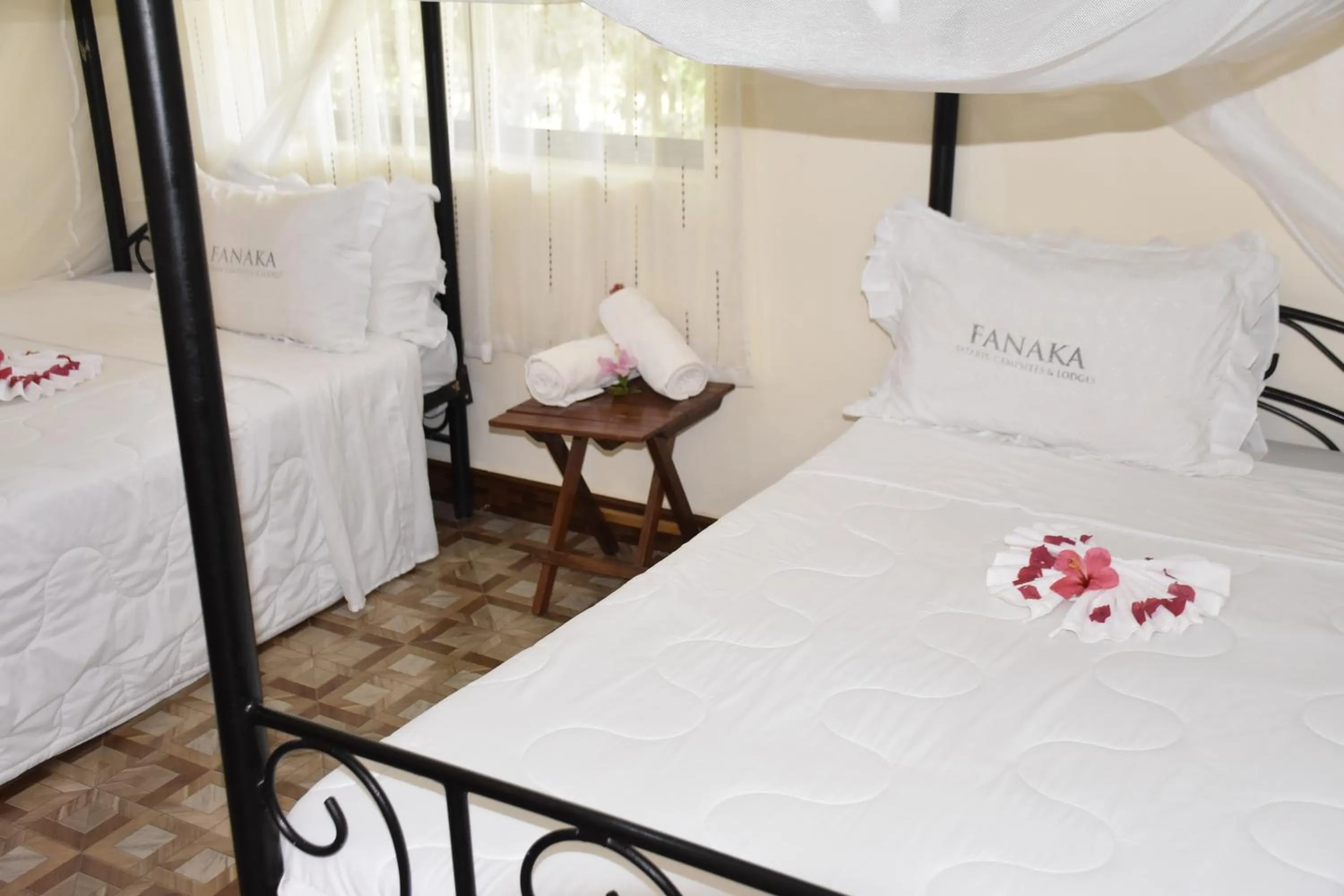 Bed in Fanaka Safaris Campsite & Lodges