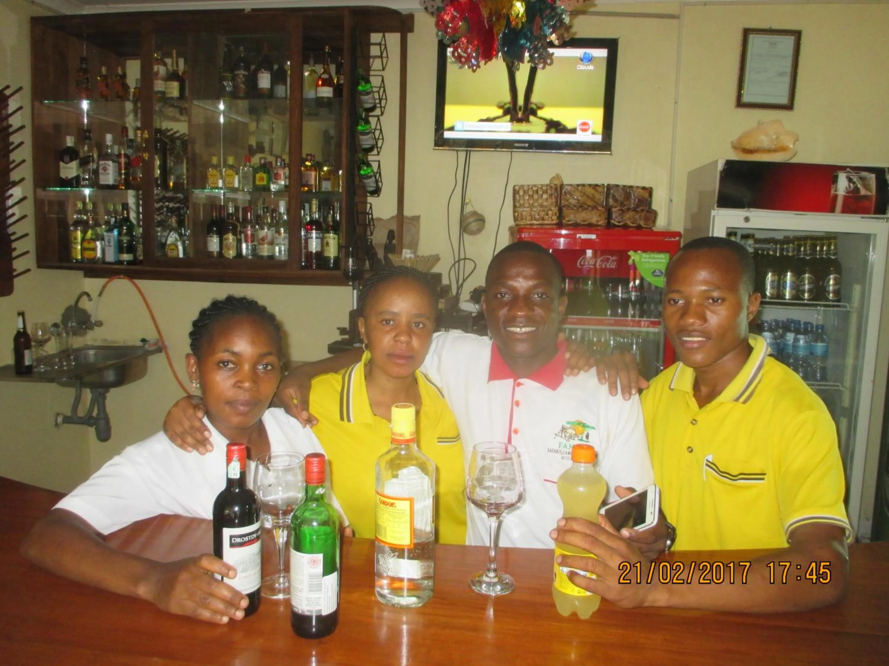 Alcoholic drinks in Fanaka Safaris Campsite & Lodges