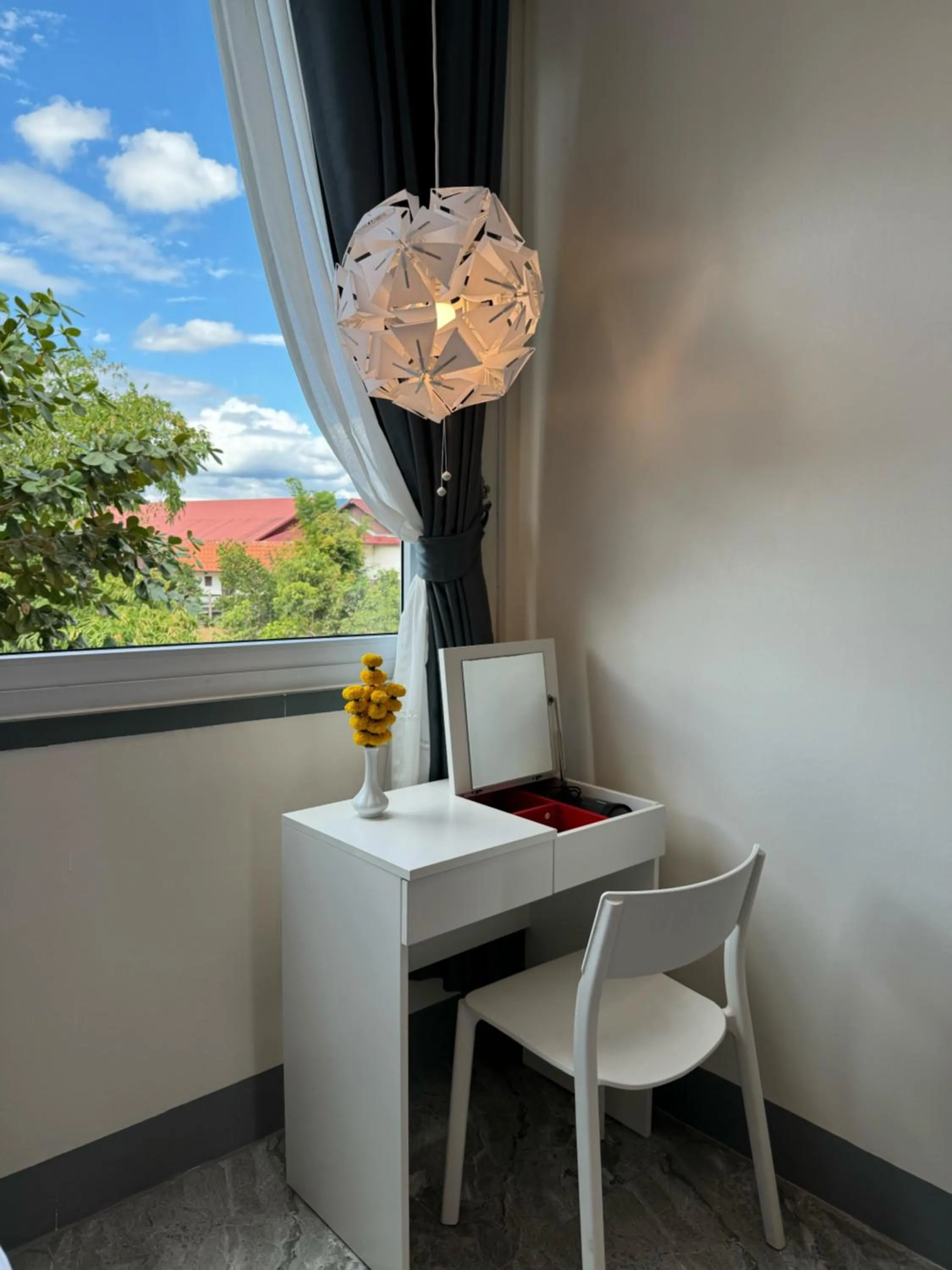 Property building in Garden House Rice Field and Mountain View