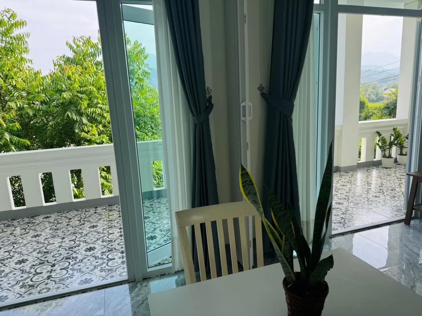 Property building in Garden House Rice Field and Mountain View