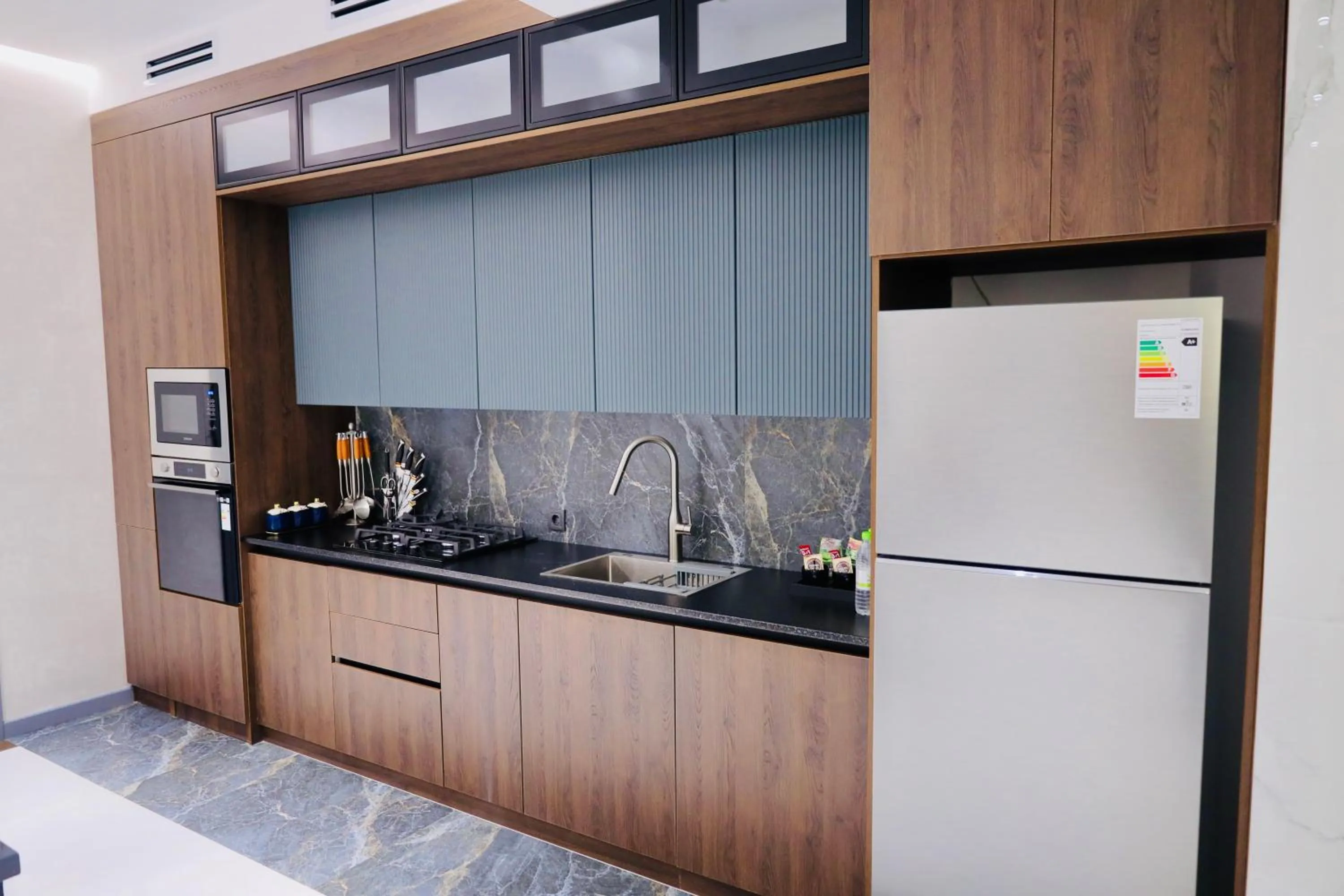 Kitchen or kitchenette in RIO Hotel