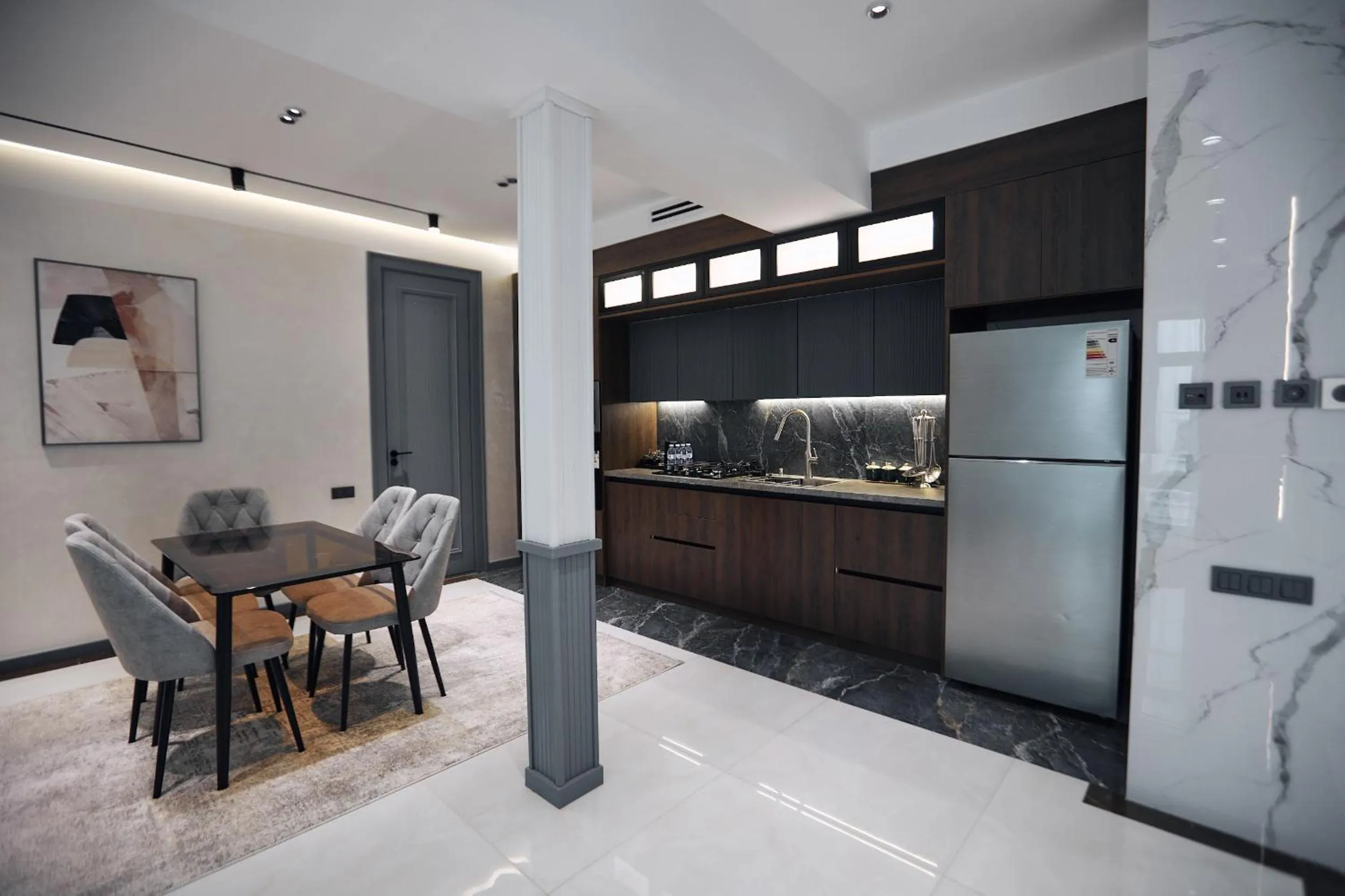 Kitchen or kitchenette in RIO Hotel