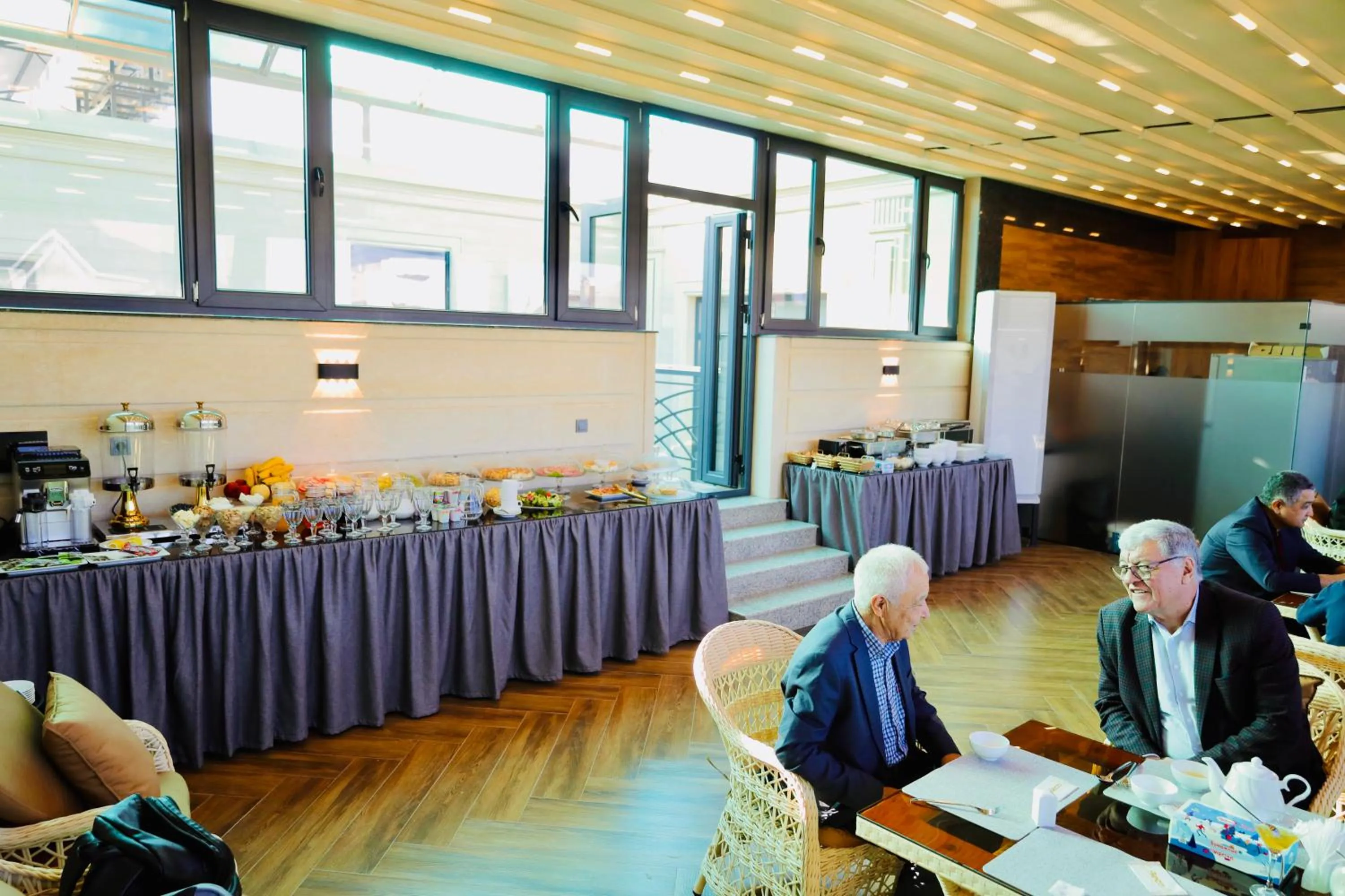 Buffet breakfast in RIO Hotel