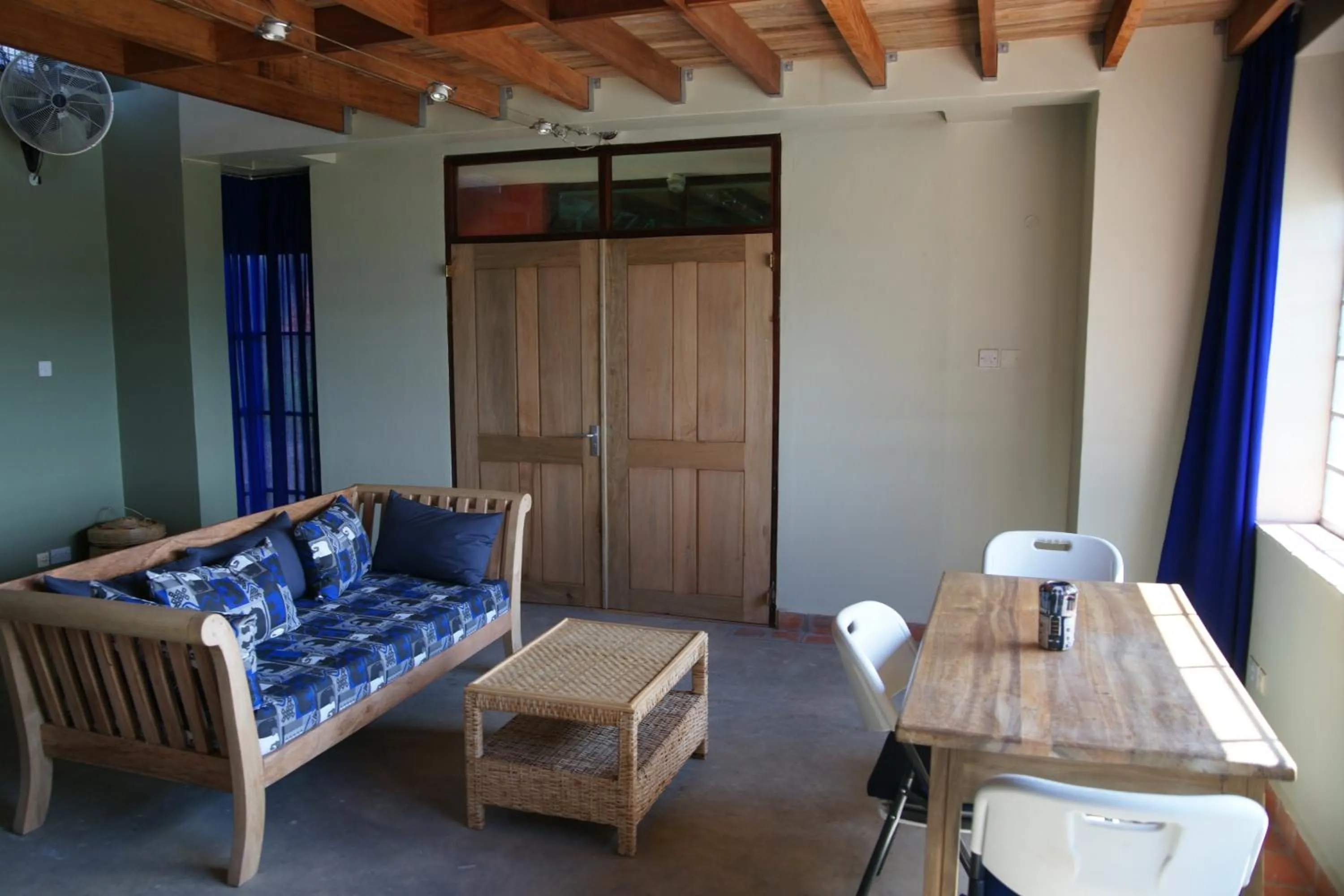 Dining area in Yellow Haven Lodge