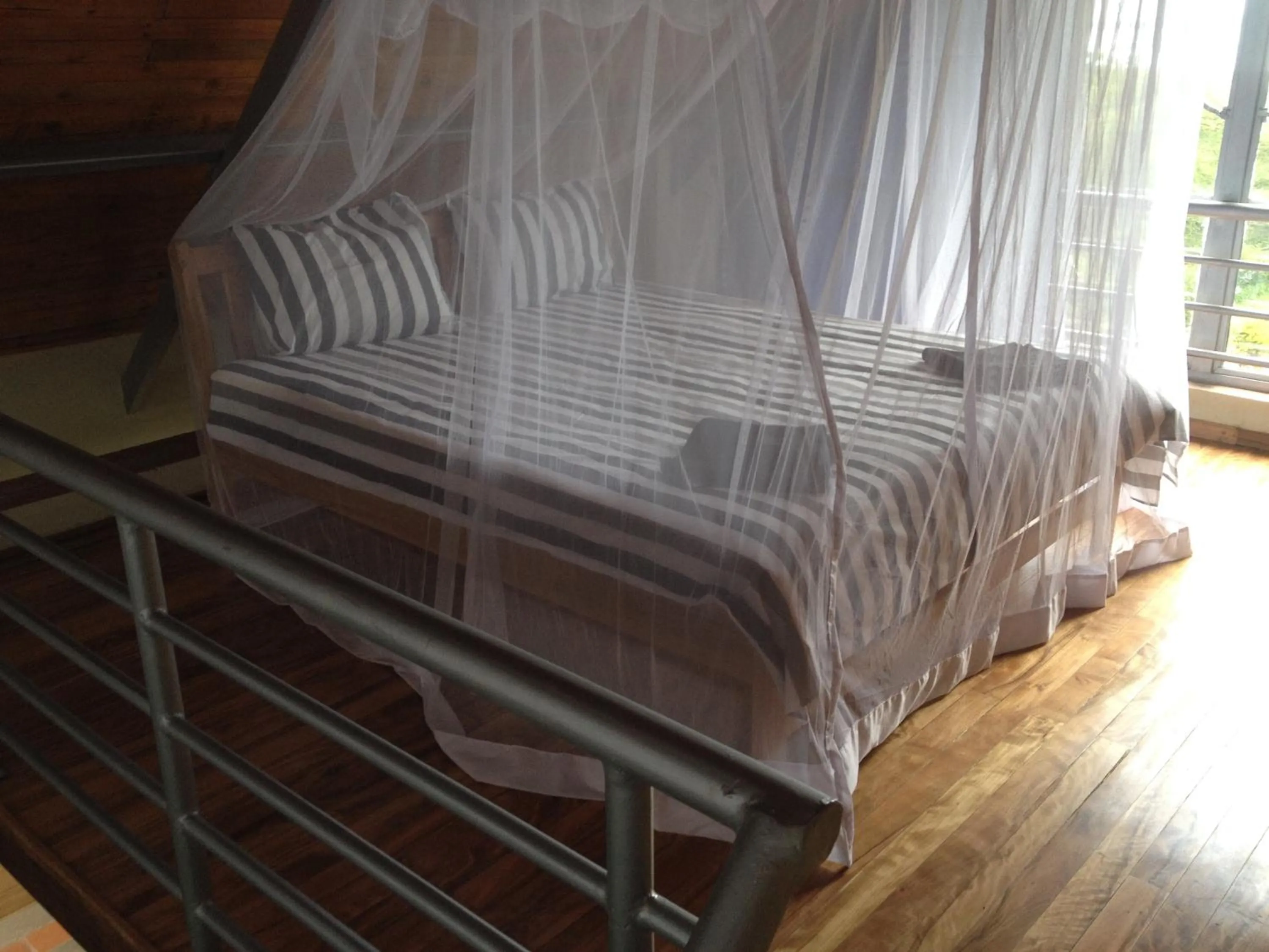 Bed in Yellow Haven Lodge