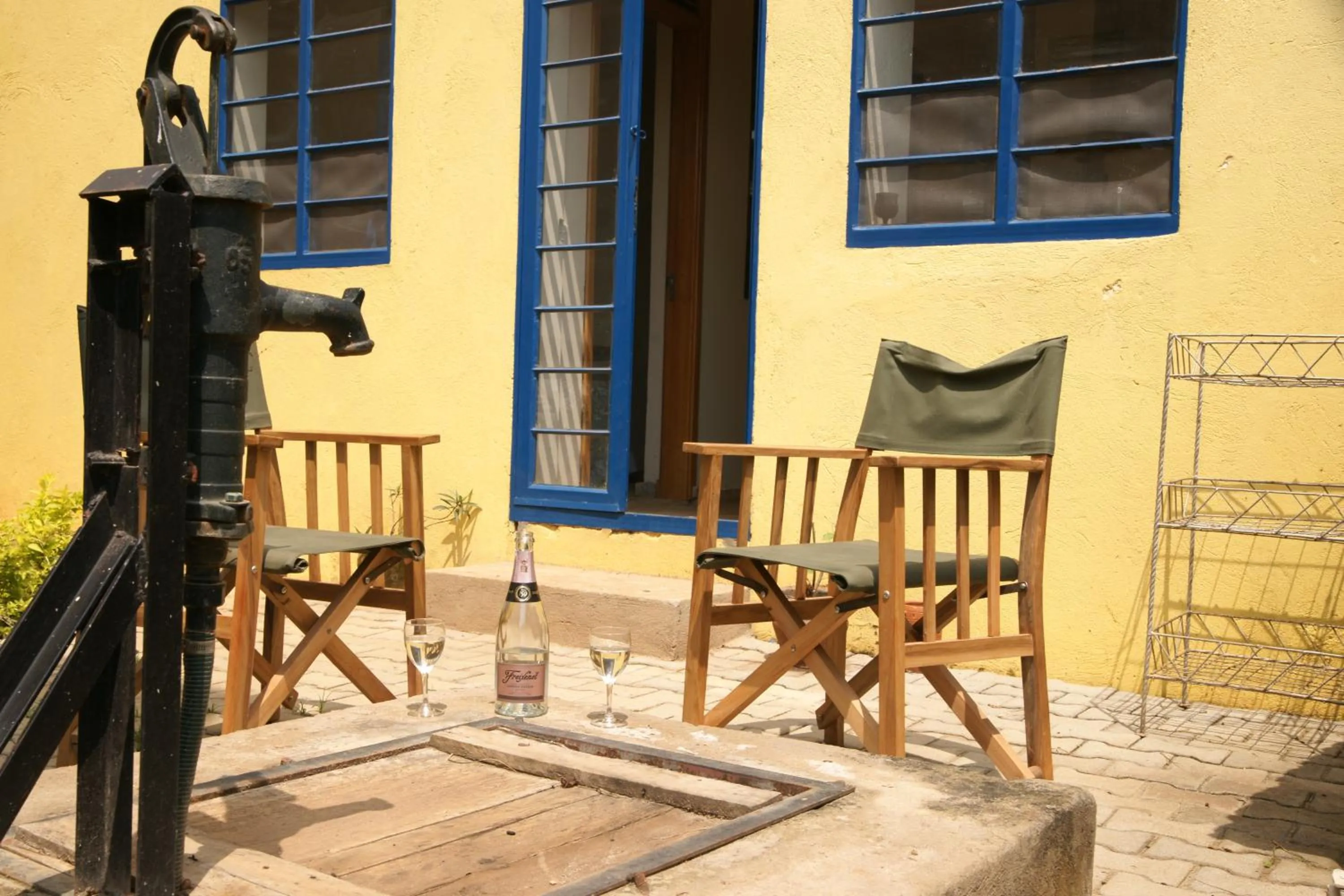 Patio in Yellow Haven Lodge