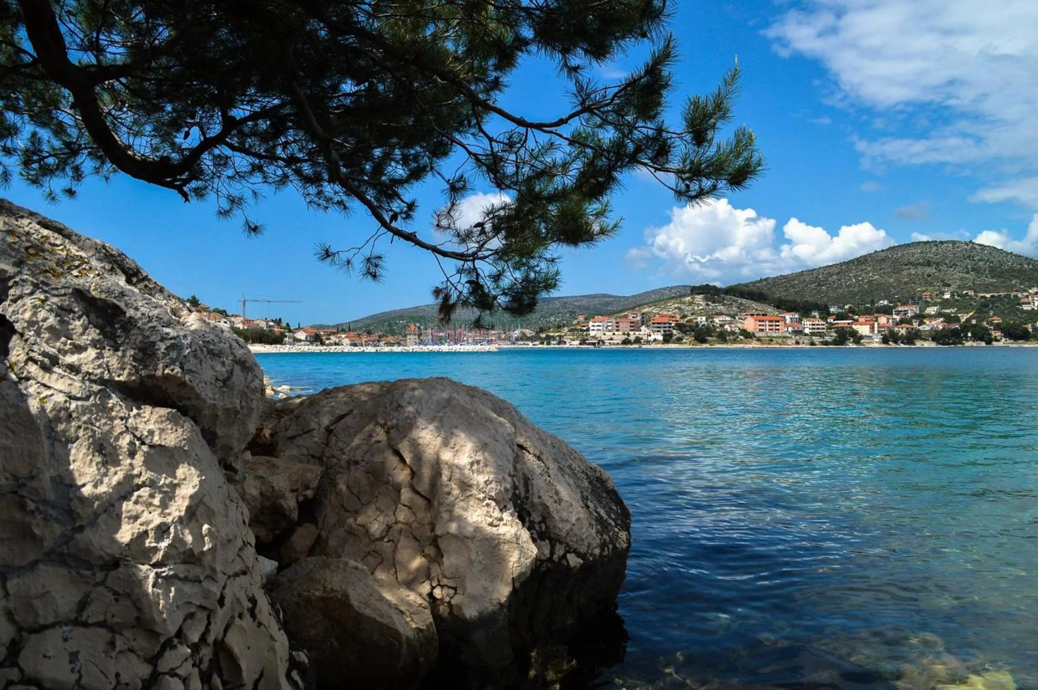 Beach in Apartments Petra