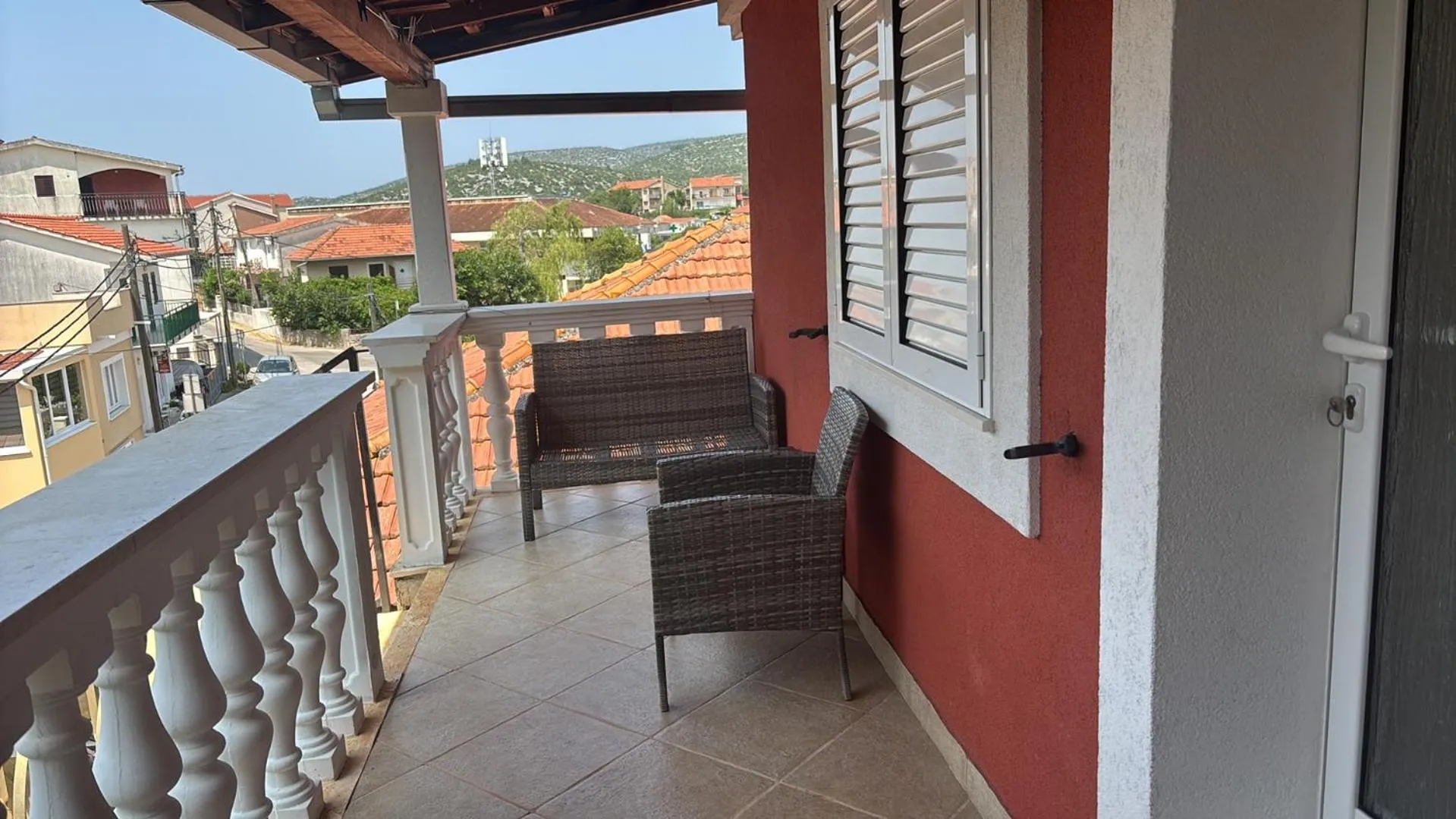 Balcony/Terrace in Apartments Petra