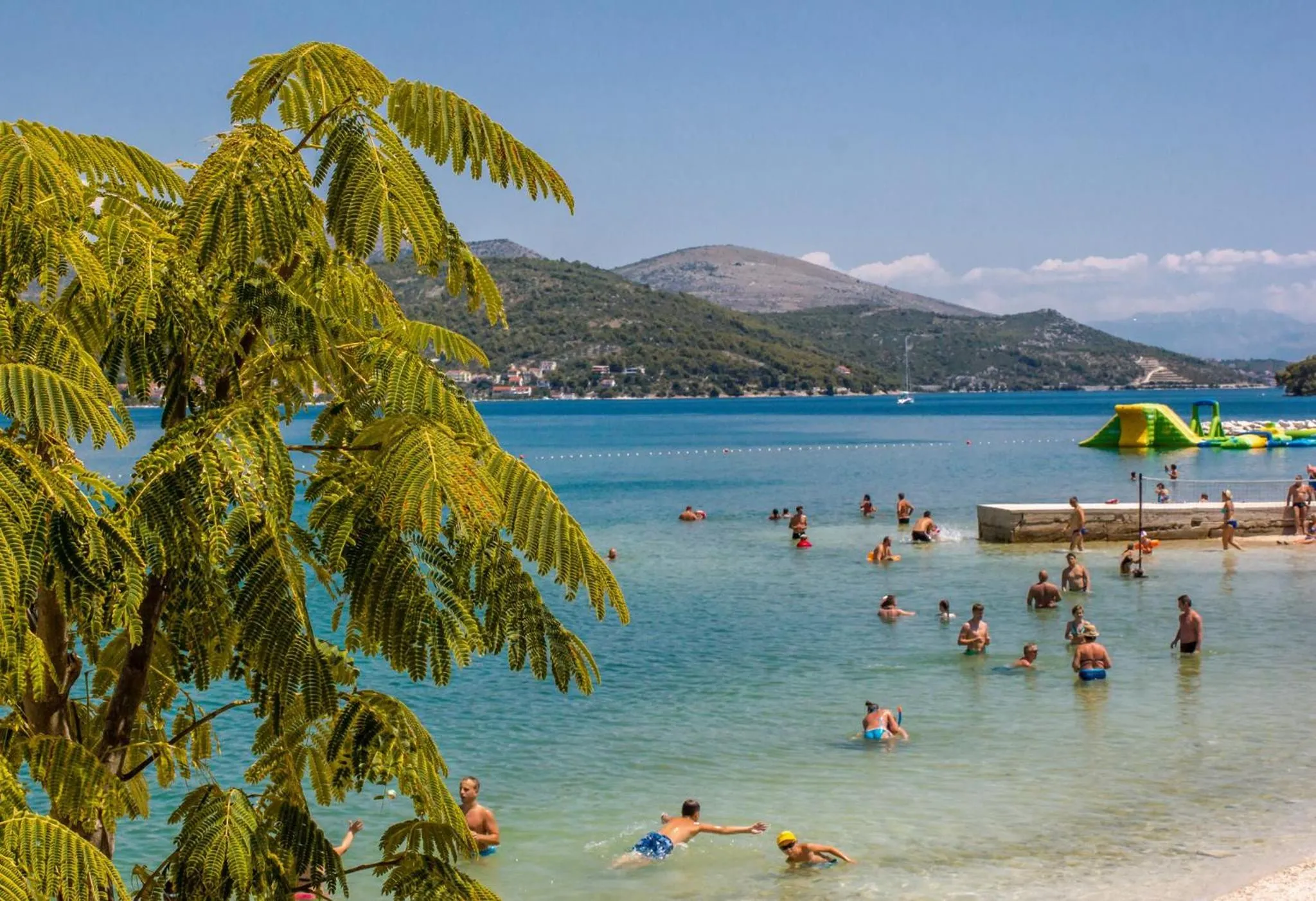 Beach in Apartments Petra