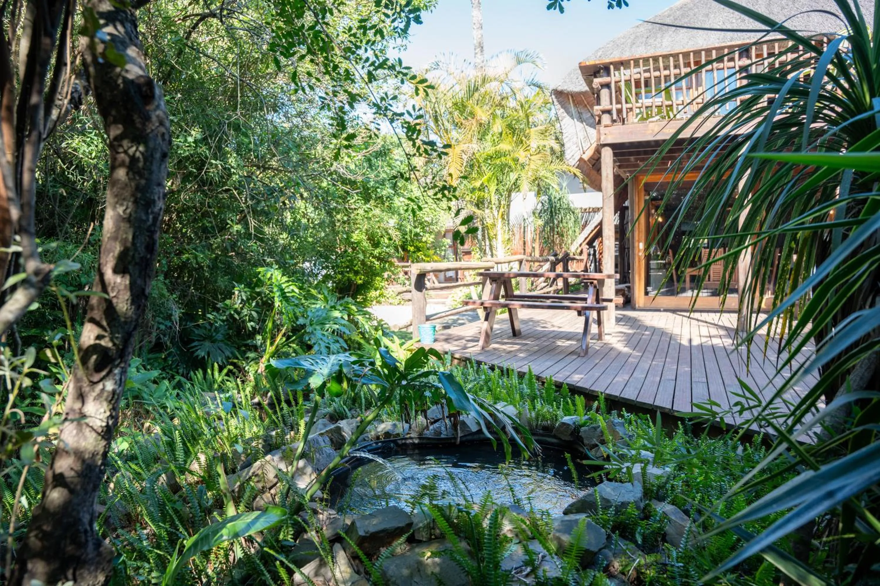 Natural landscape in Tidewaters River Lodge