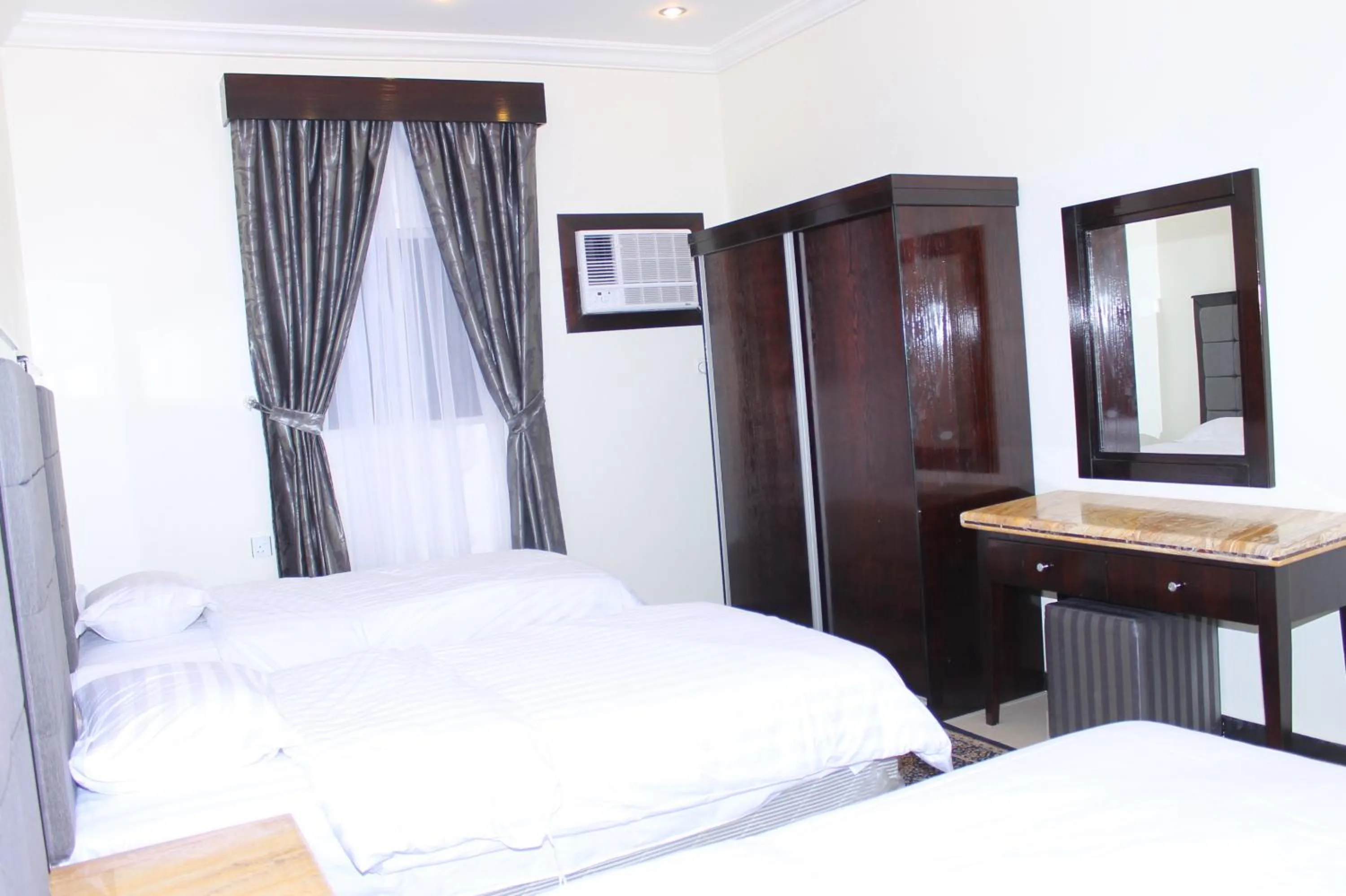 Bedroom, Bed in فخامة الديار للشقق المخدومة Fakhamat Aldyar For Serviced Apartments