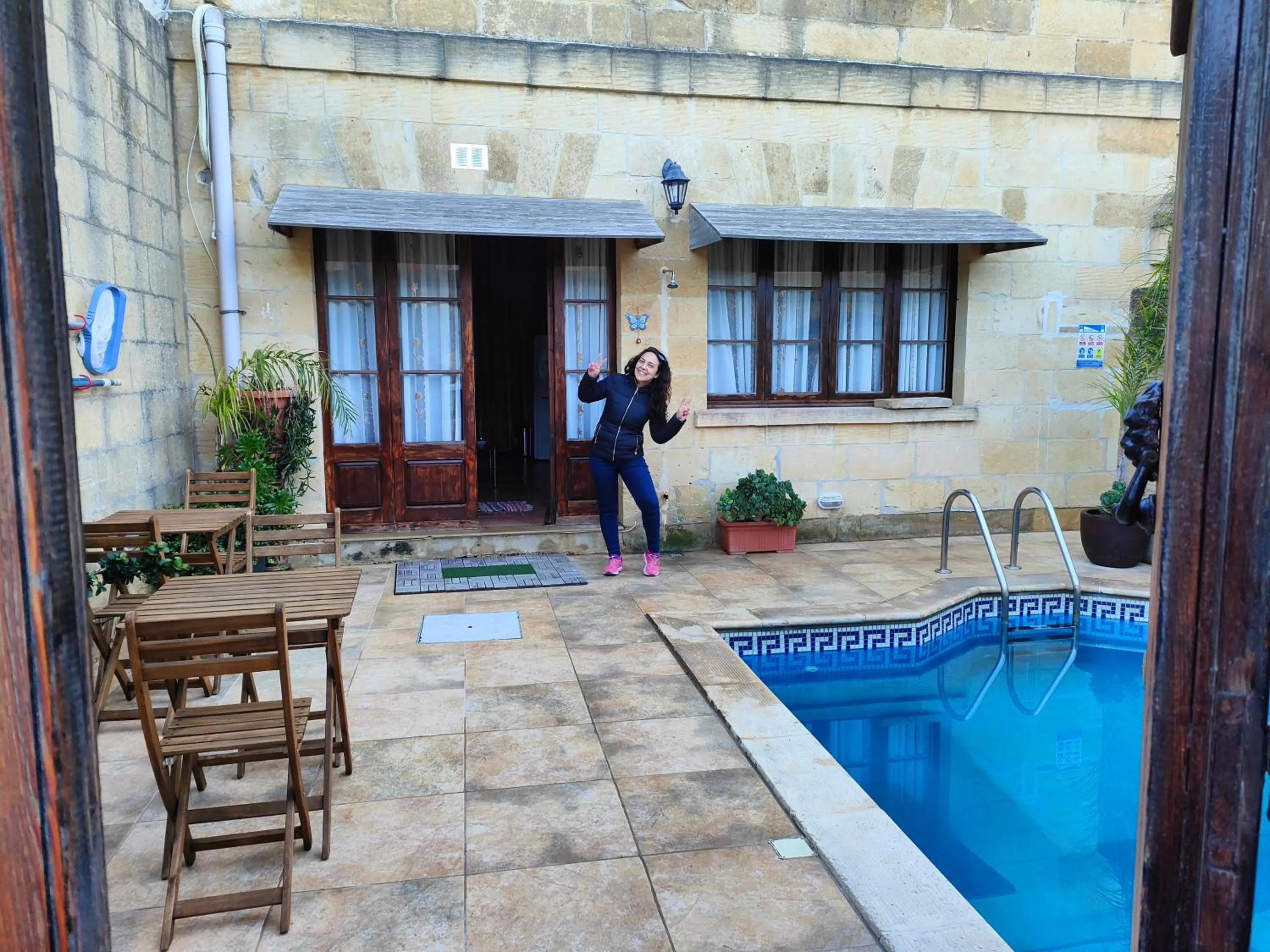 People in Grotto's Paradise B&B