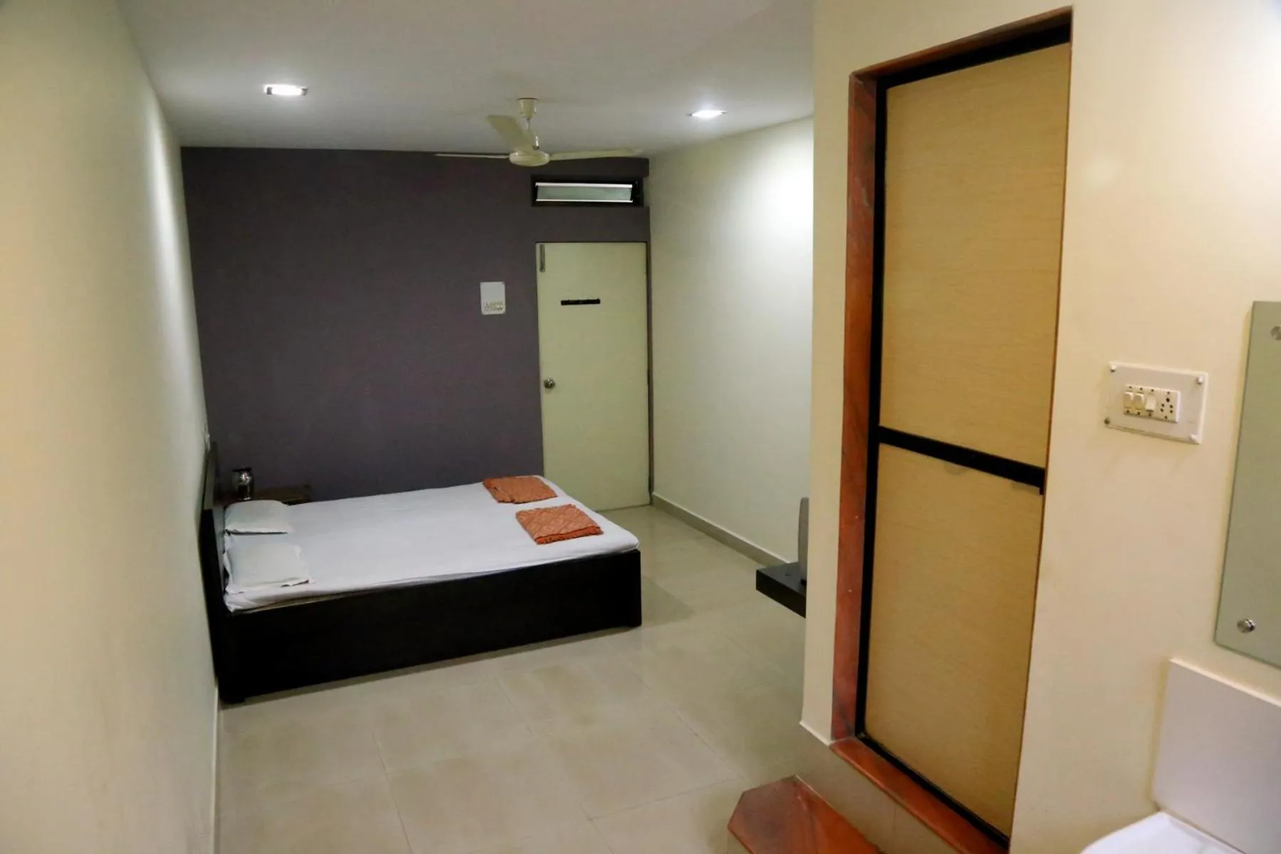 Bed in Hotel Abhiraj