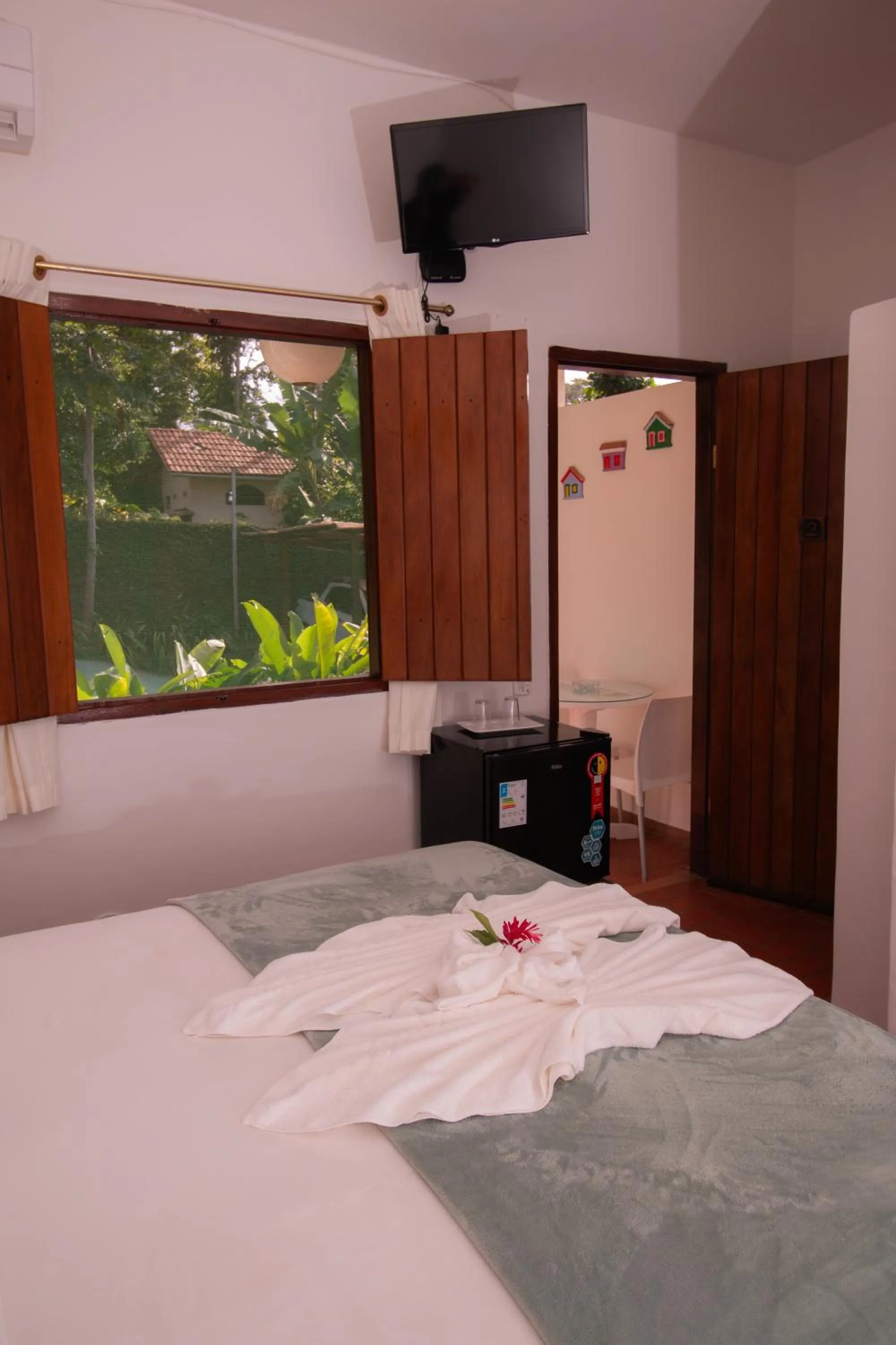 Bed in Pousada do Mineiro