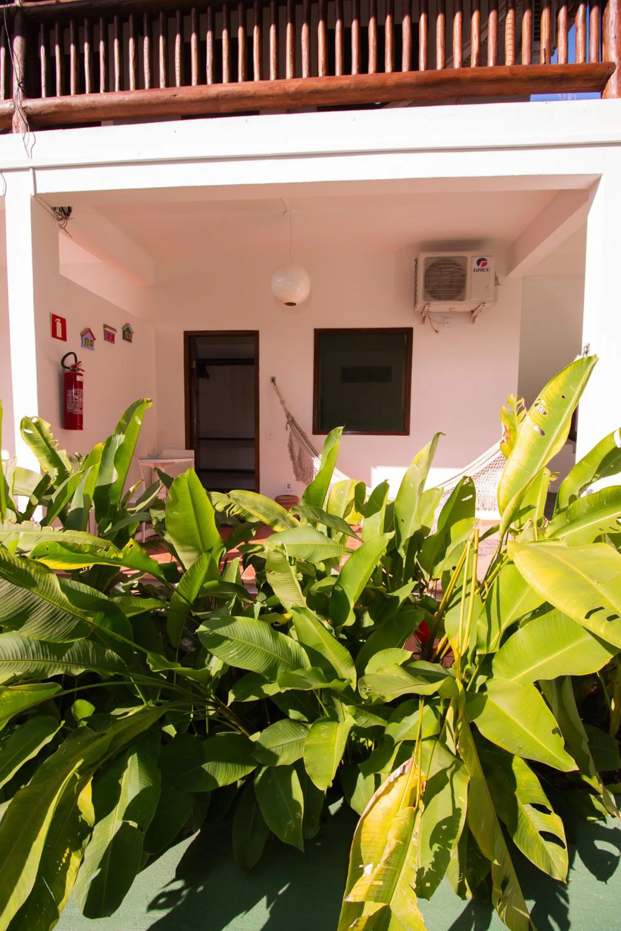 Garden view in Pousada do Mineiro