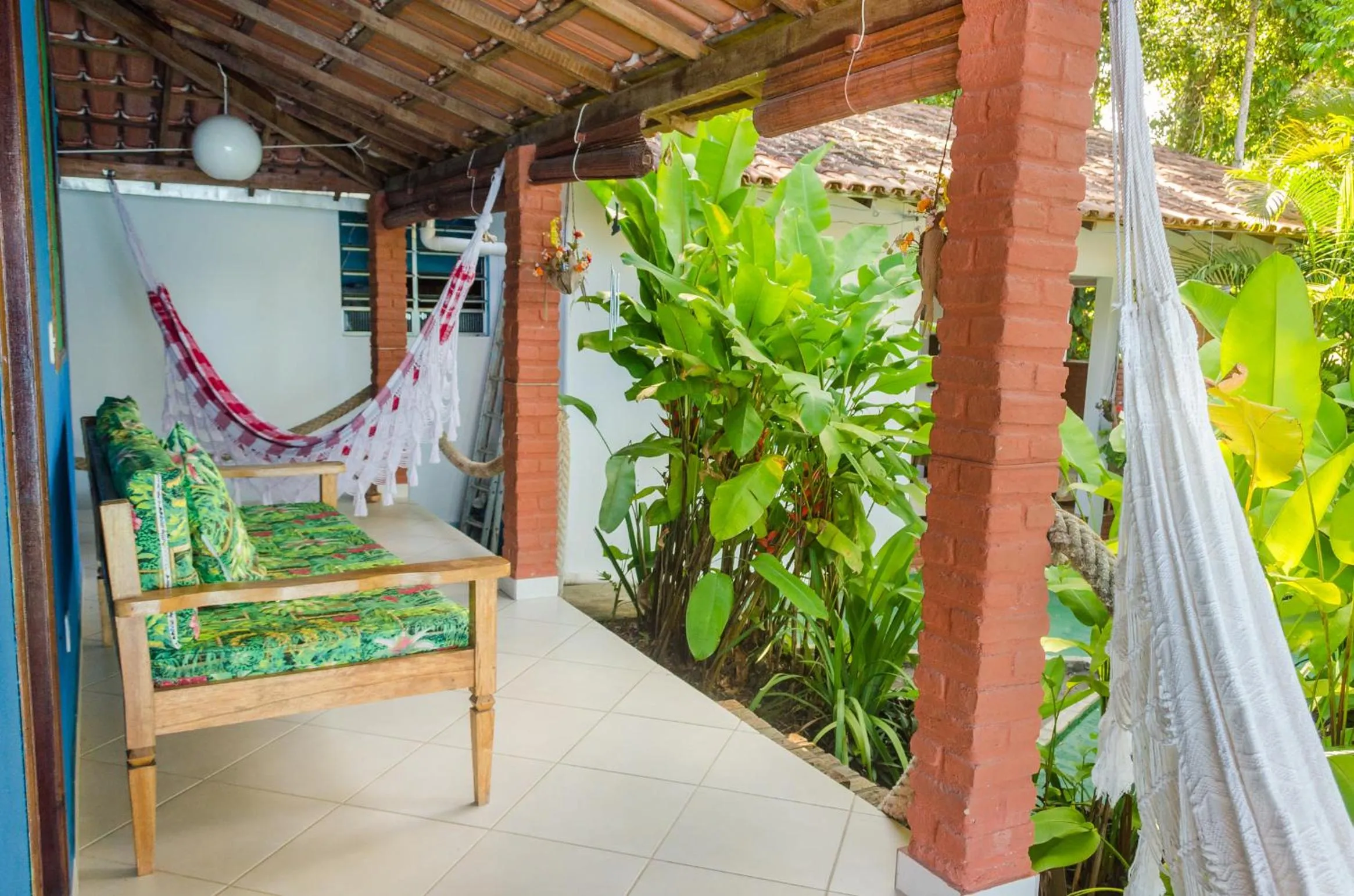 Patio in Pousada do Mineiro