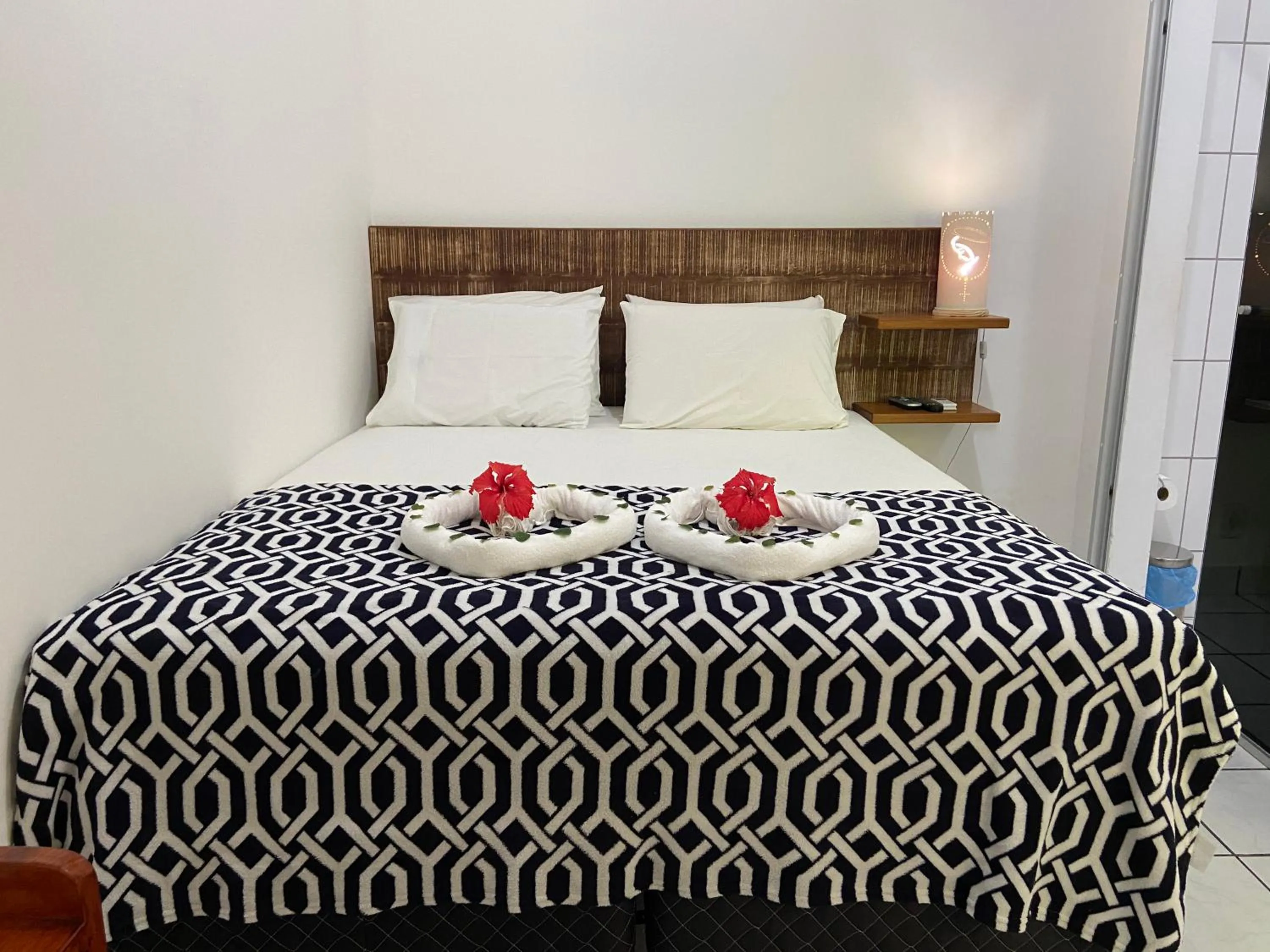 Bed in Pousada do Mineiro