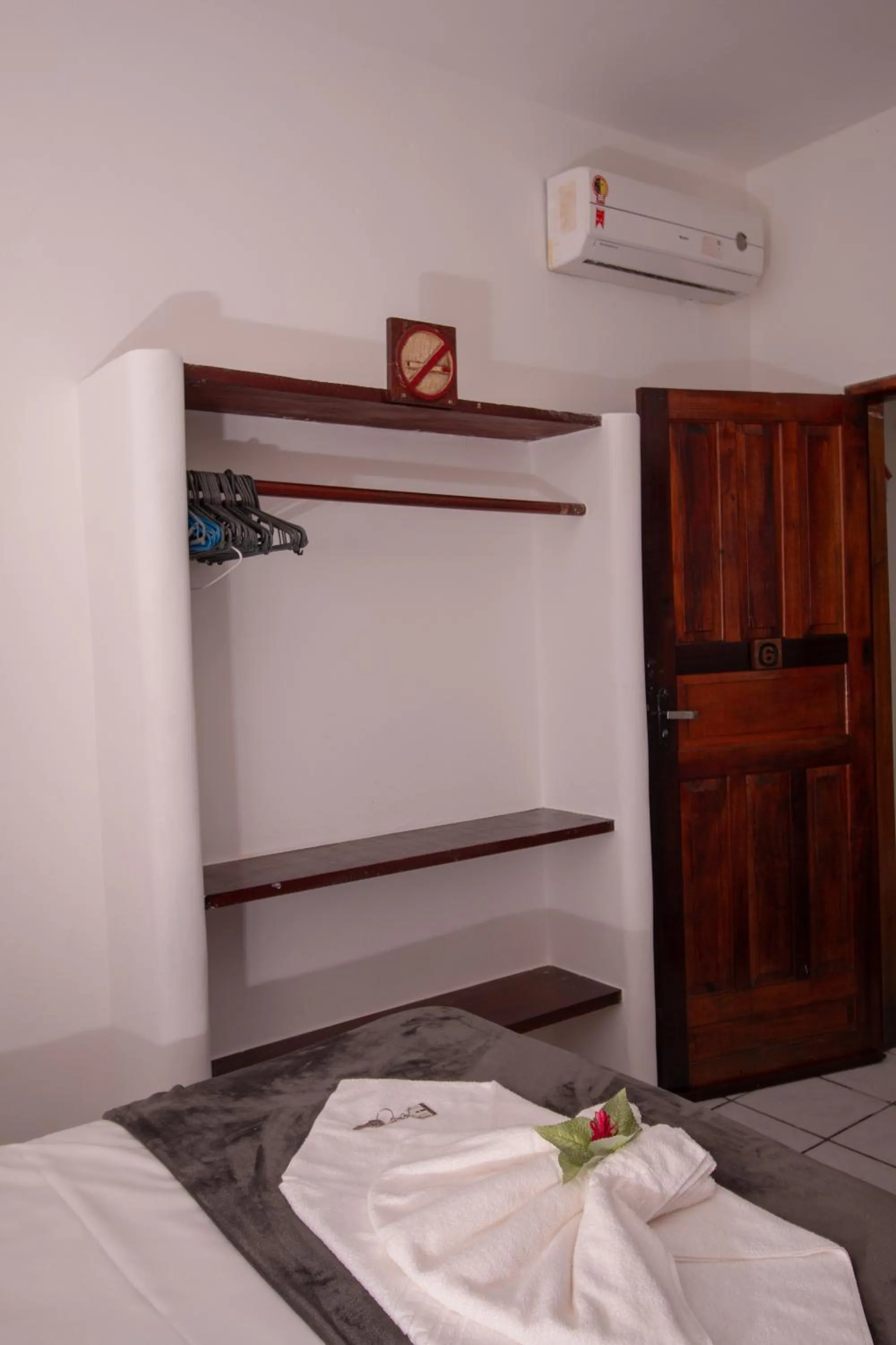 Bed in Pousada do Mineiro