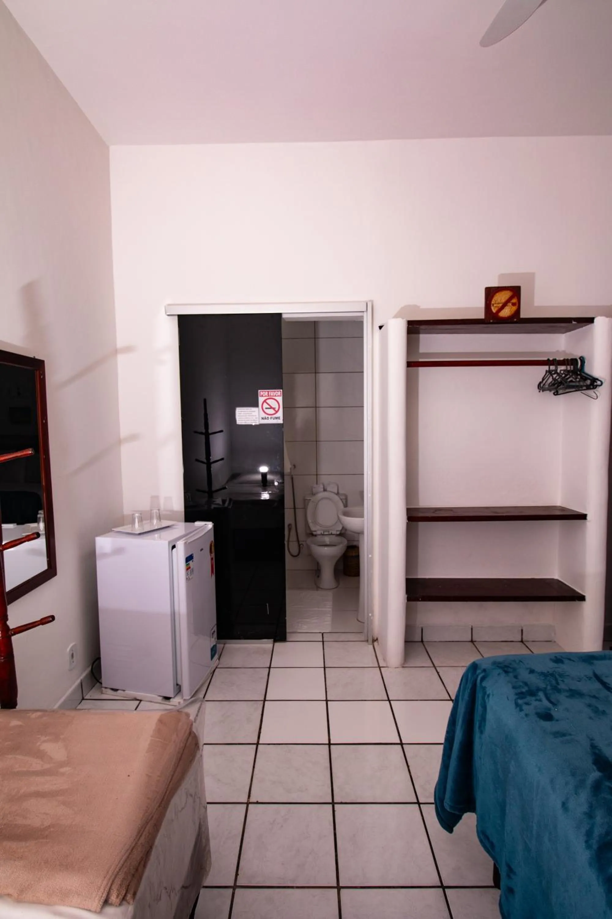 Bed in Pousada do Mineiro