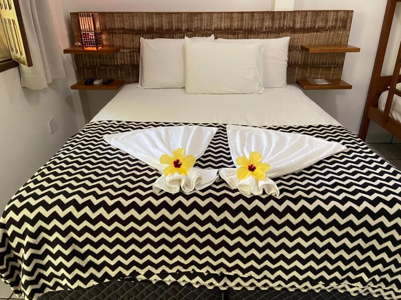 Bed in Pousada do Mineiro