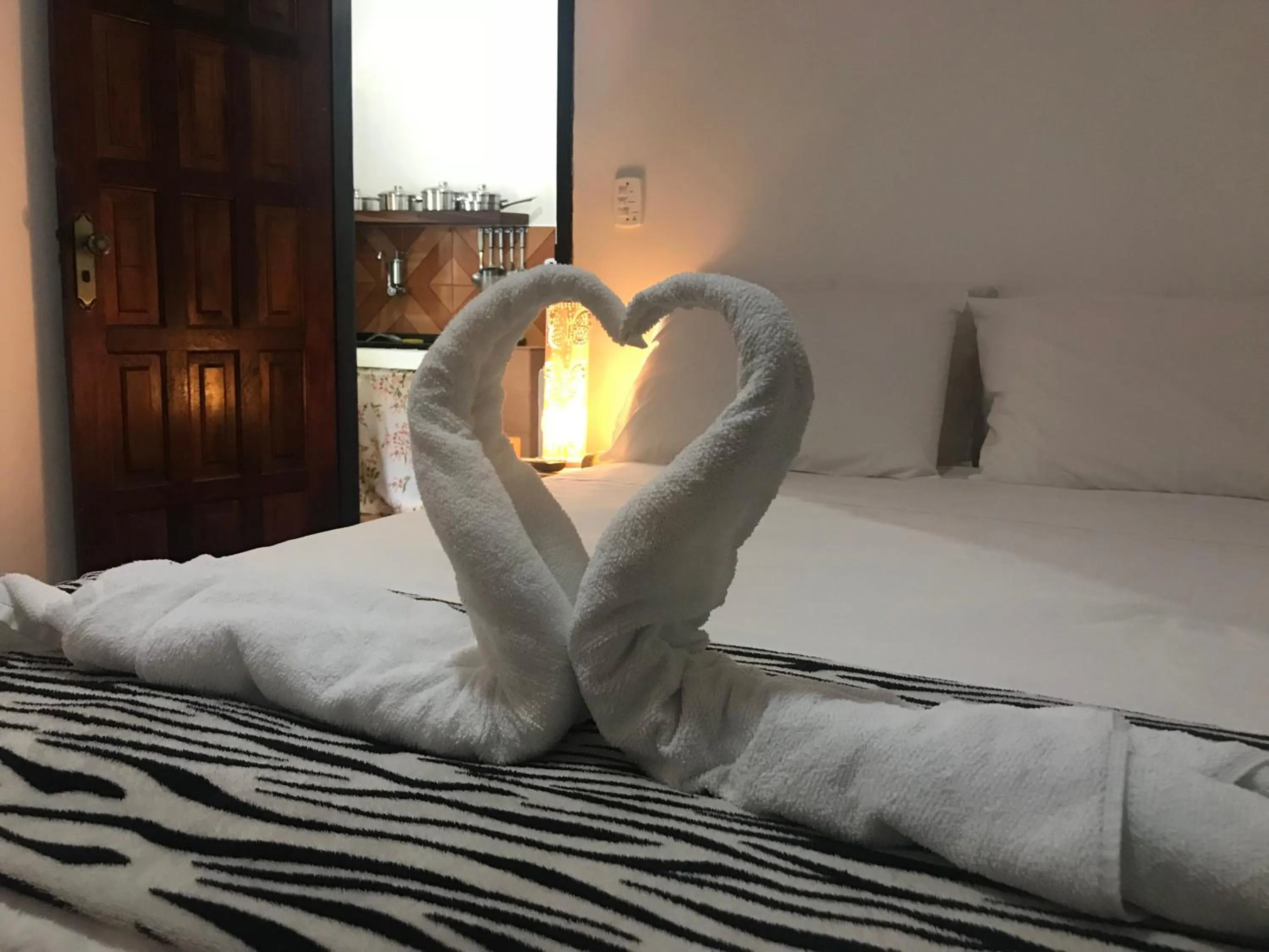 Bed in Pousada do Mineiro