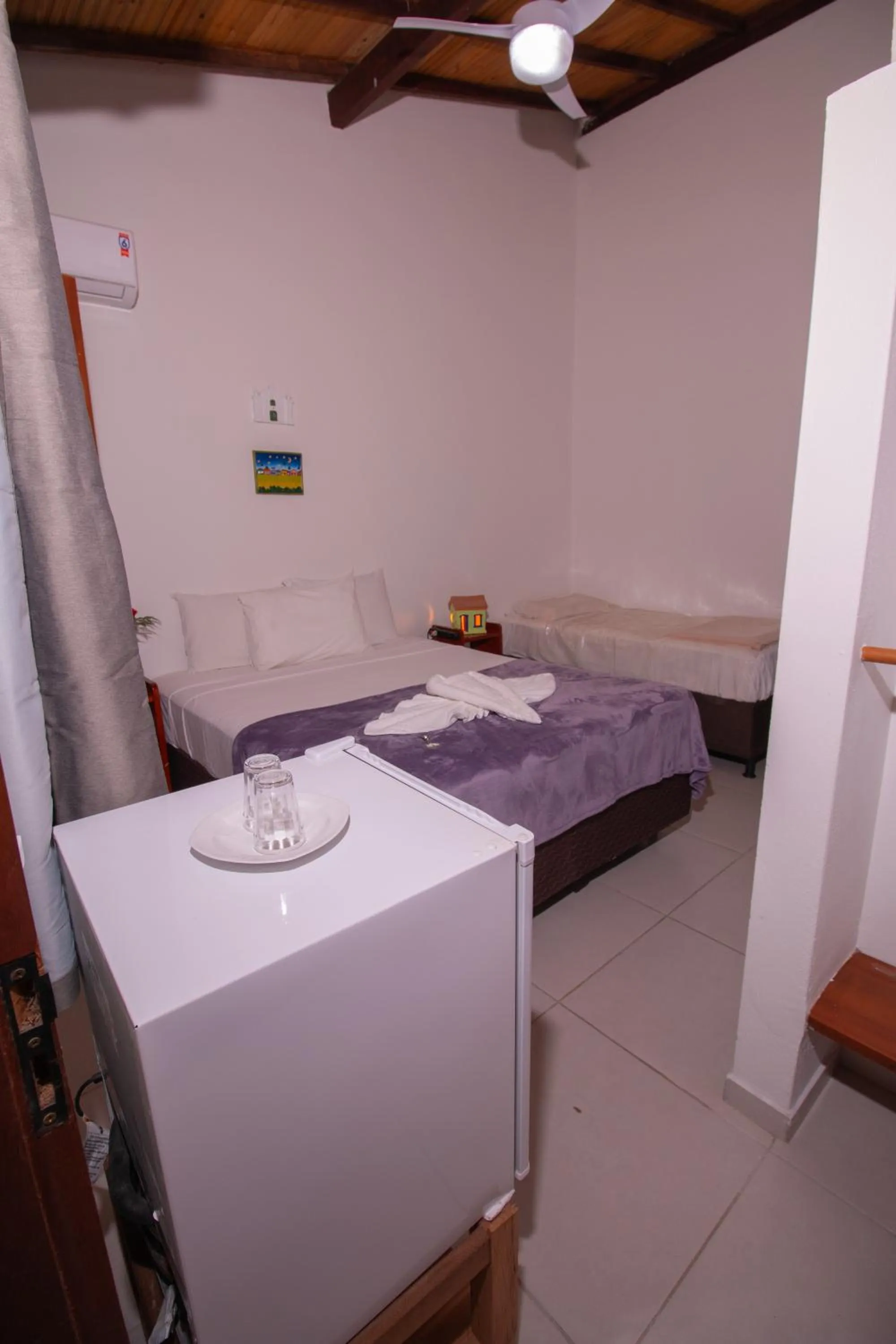 Bed in Pousada do Mineiro