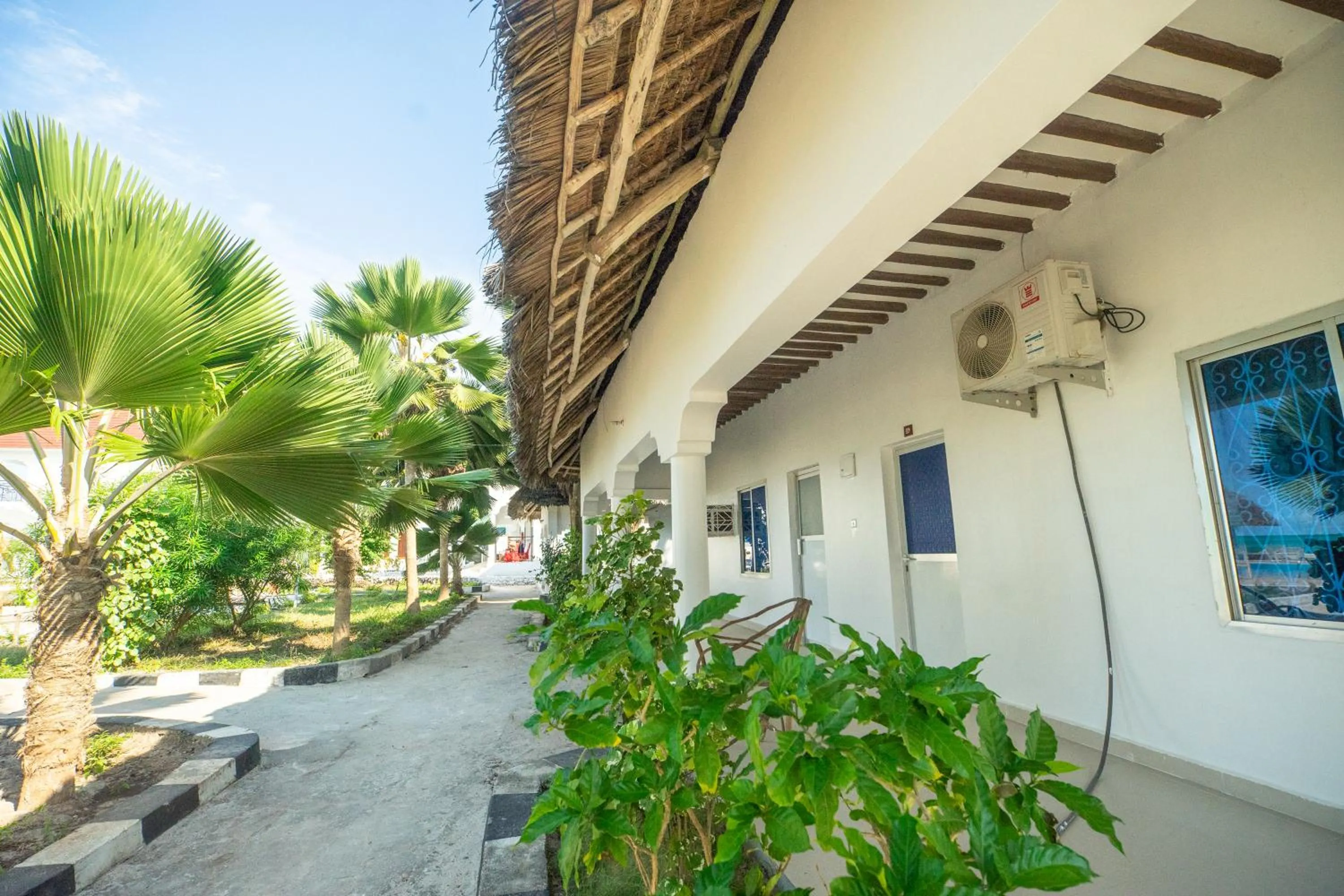 Patio in Visitor's Inn