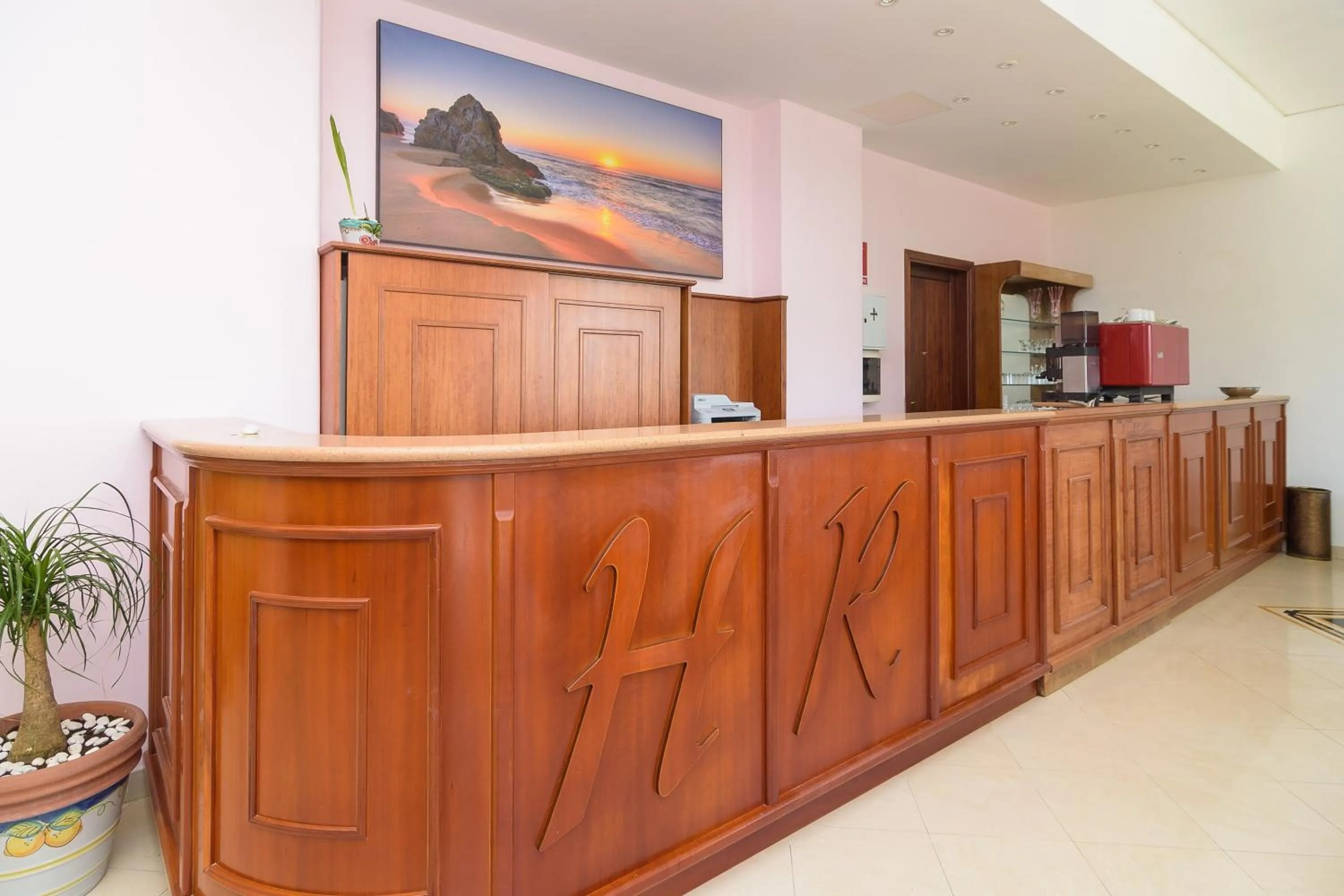 Lobby or reception in Hotel Riviera