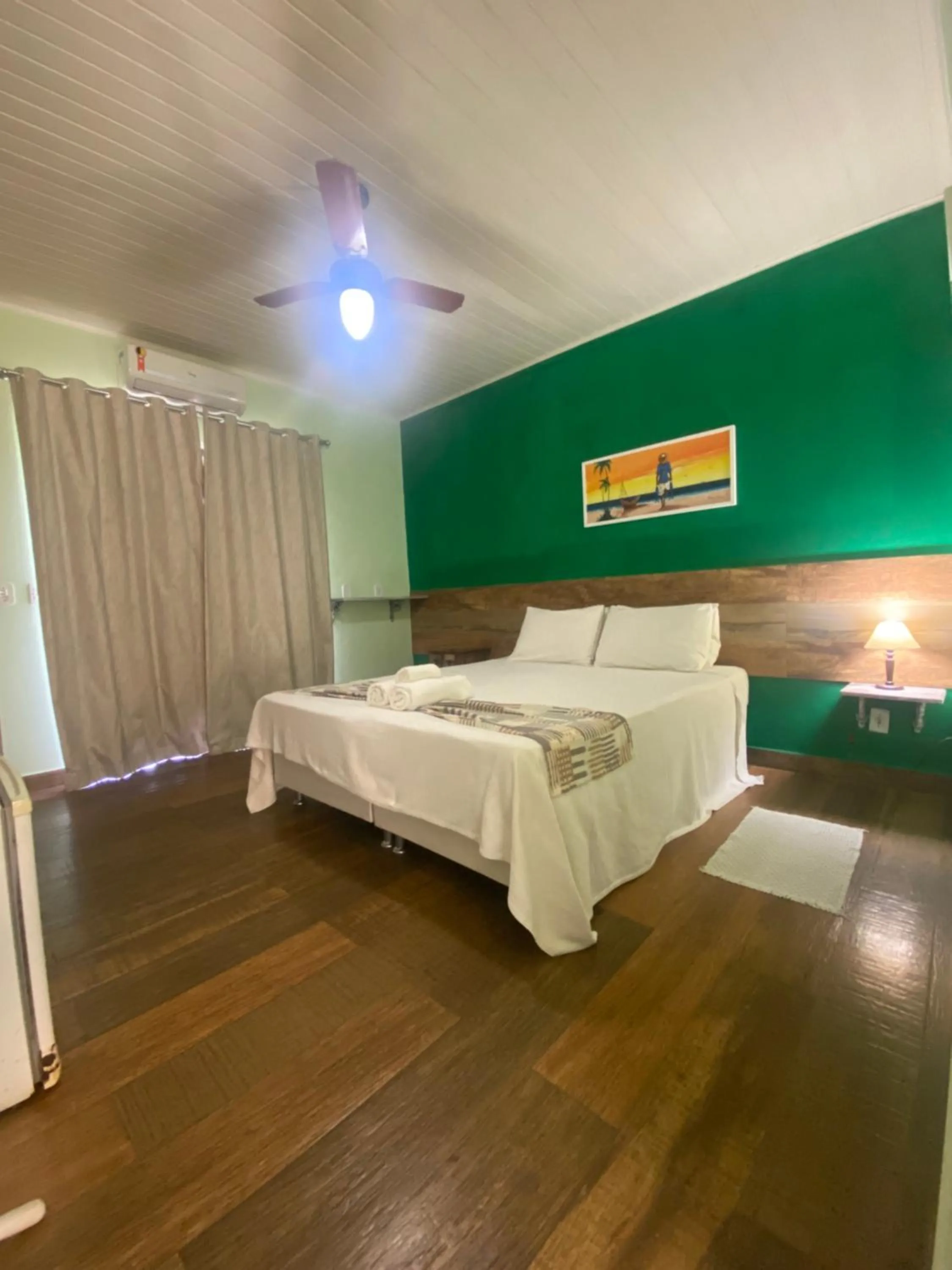 Bed in Pousada Akaroa