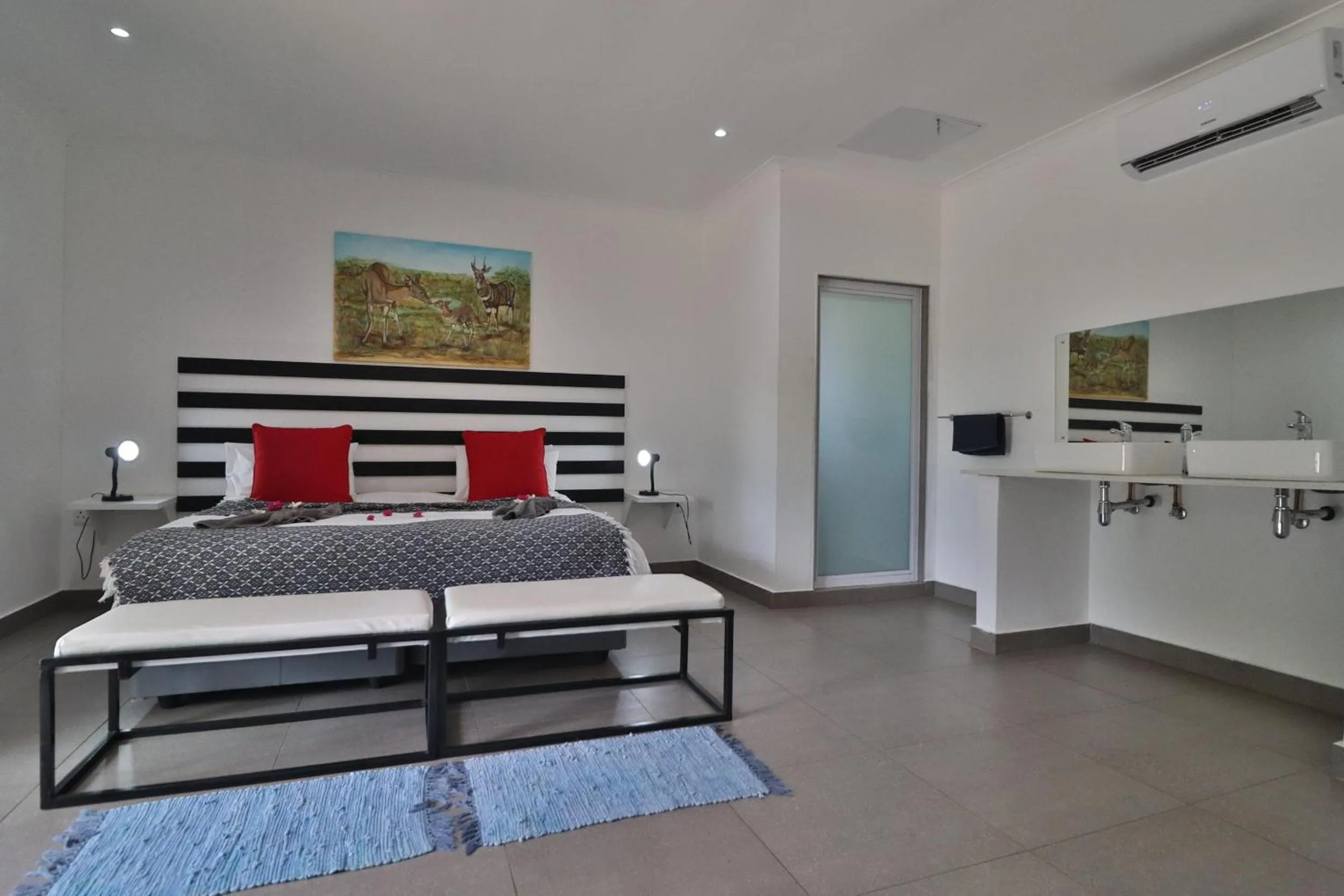 Bed in Kruger View Chalets