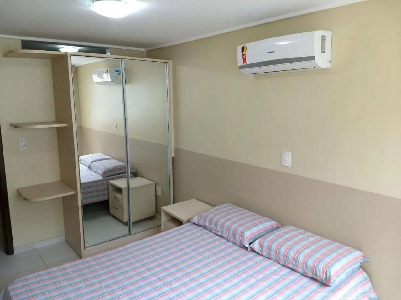 Bed in Manaíra Palace Residence