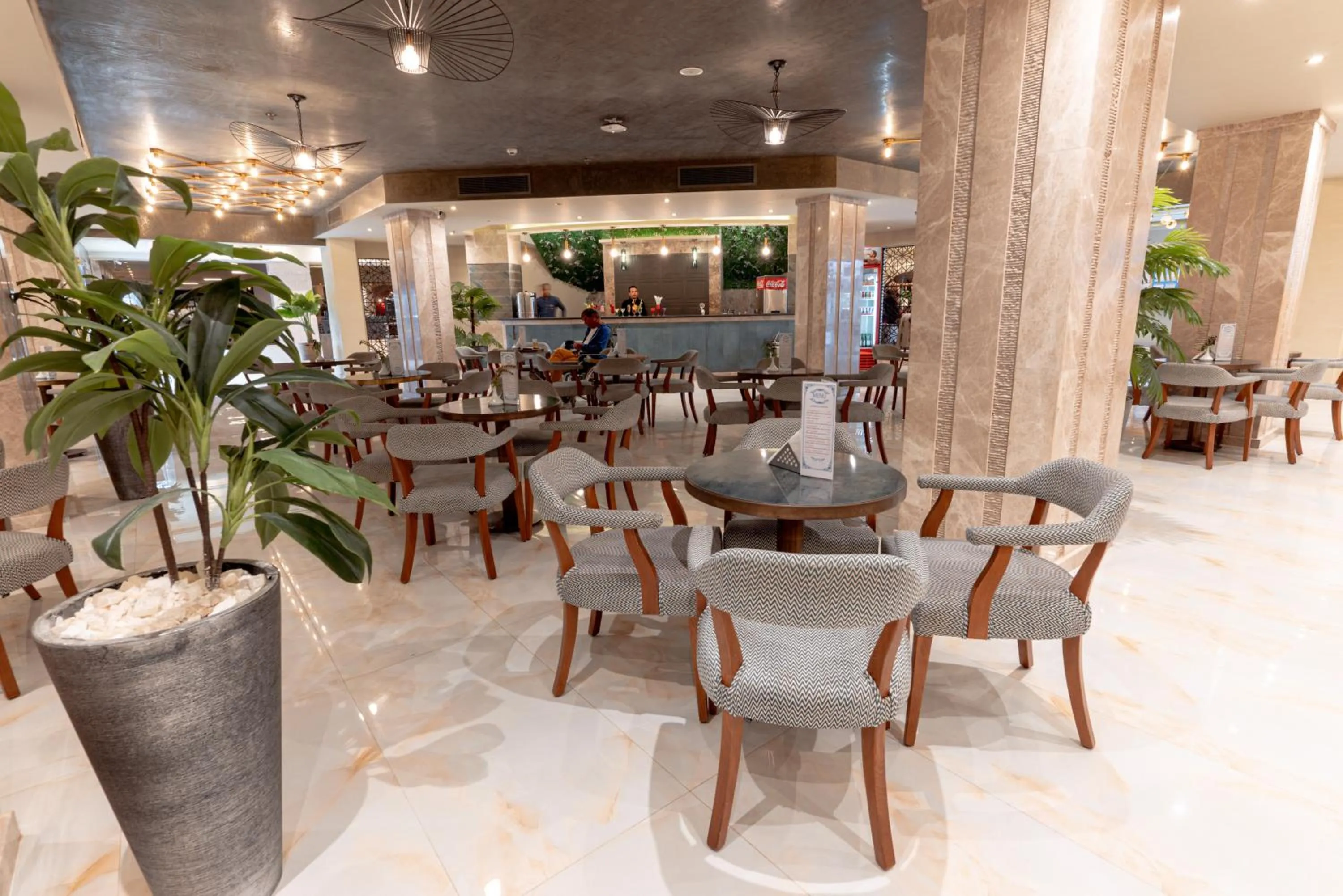 Lounge or bar in Aladdin Beach Resort