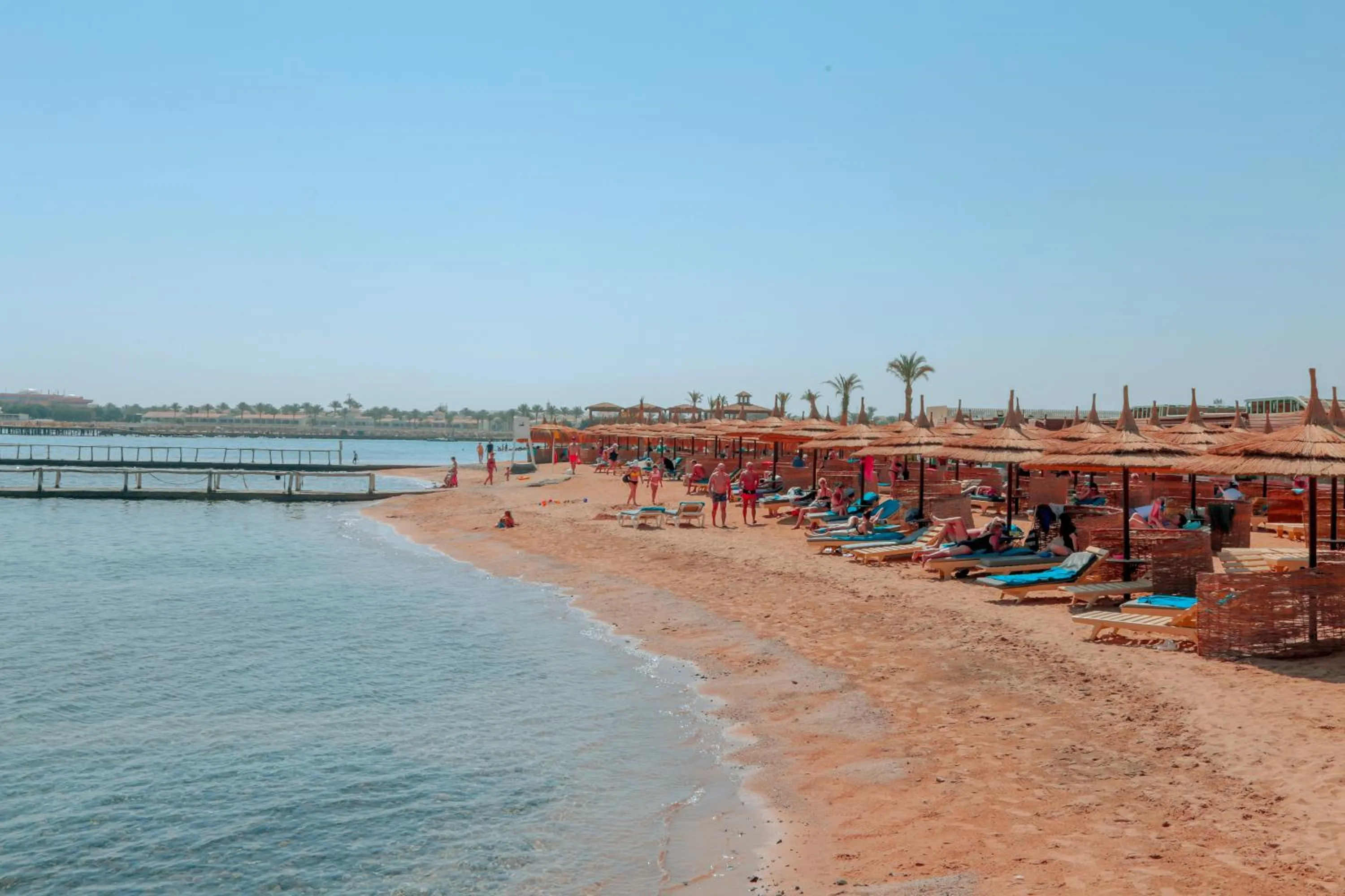 Beach in Aladdin Beach Resort