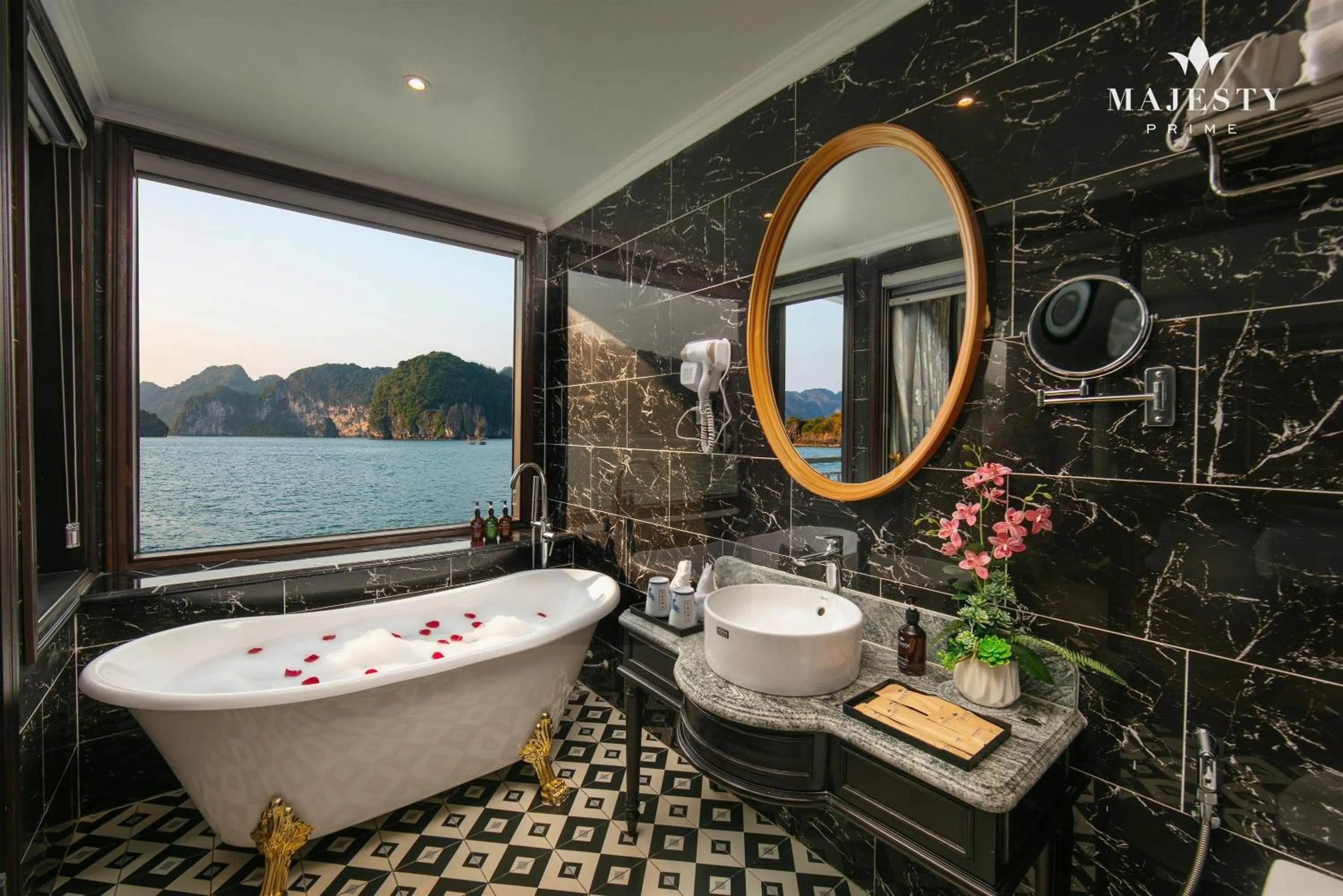 Bathroom in Majesty Luxury Prime Cruise by Premier Group