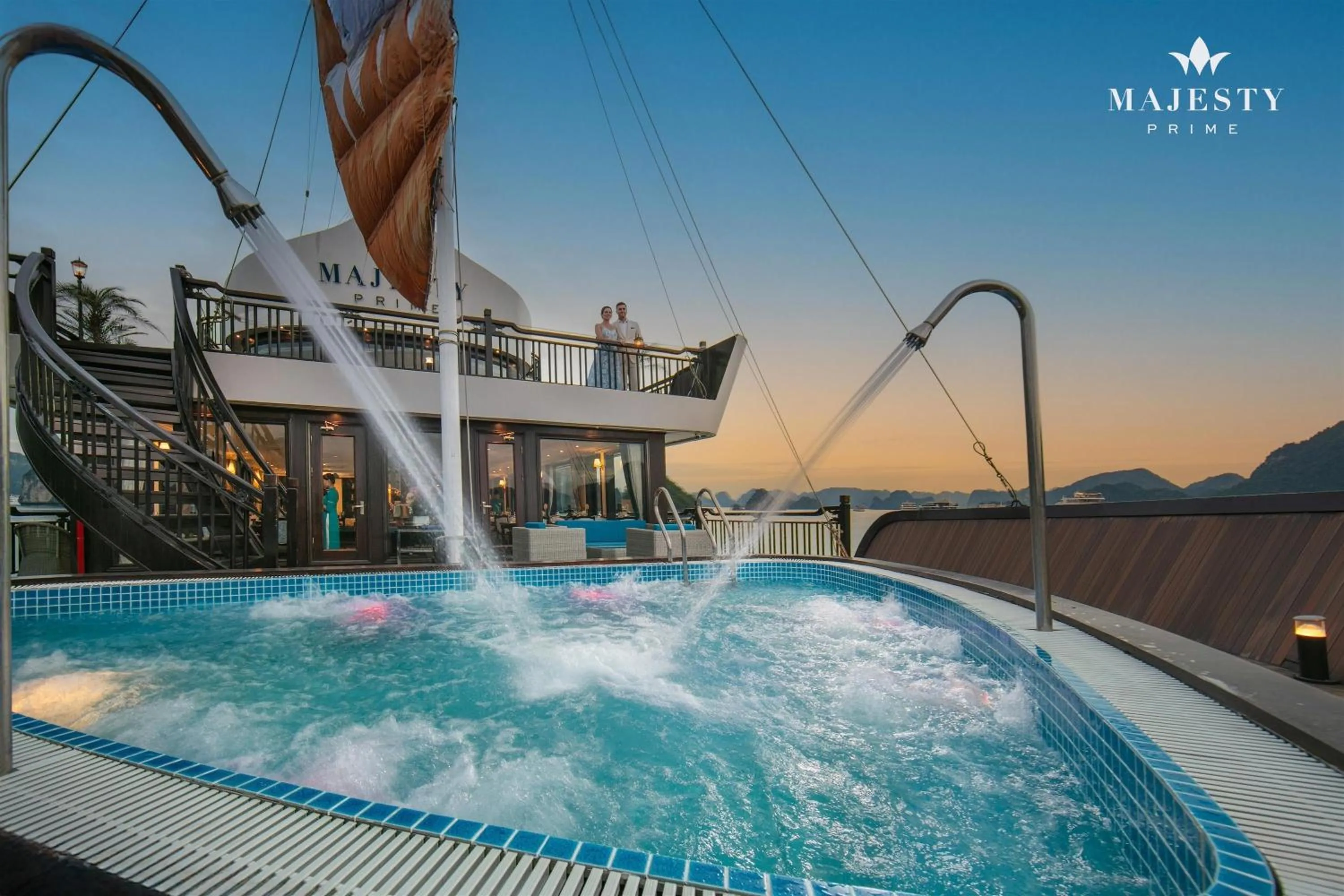 Swimming pool in Majesty Luxury Prime Cruise by Premier Group