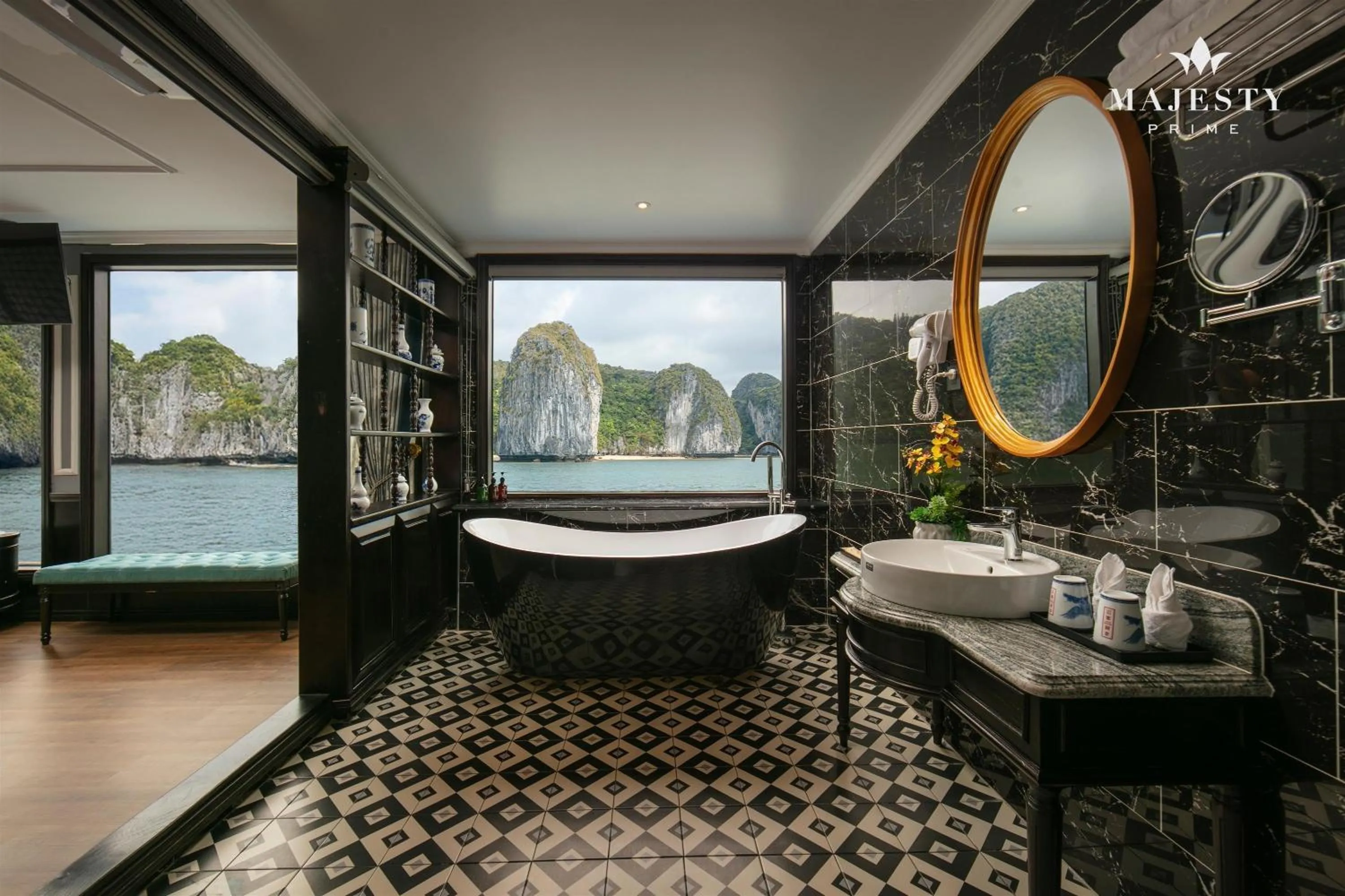 Bathroom in Majesty Luxury Prime Cruise by Premier Group