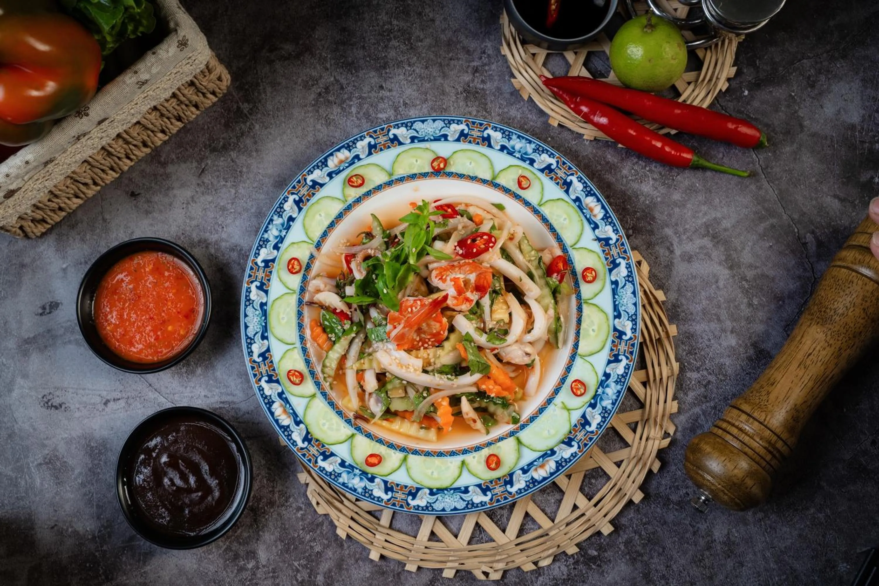 Food and drinks in Majesty Luxury Prime Cruise by Premier Group