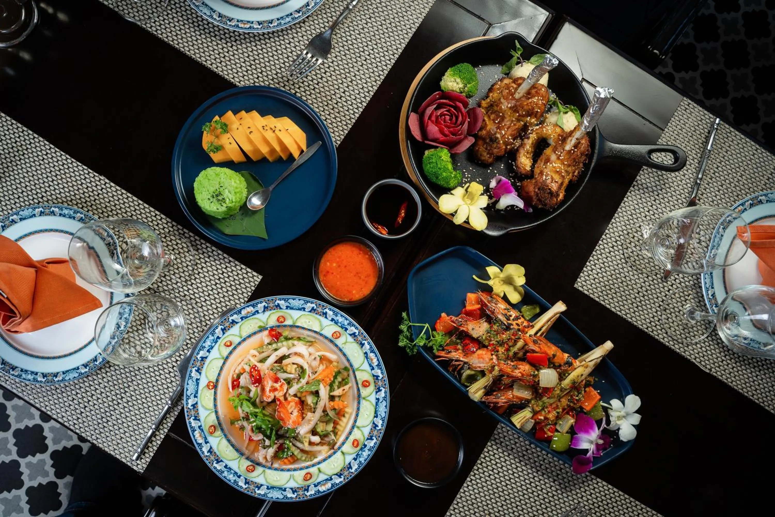 Food and drinks in Majesty Luxury Prime Cruise by Premier Group