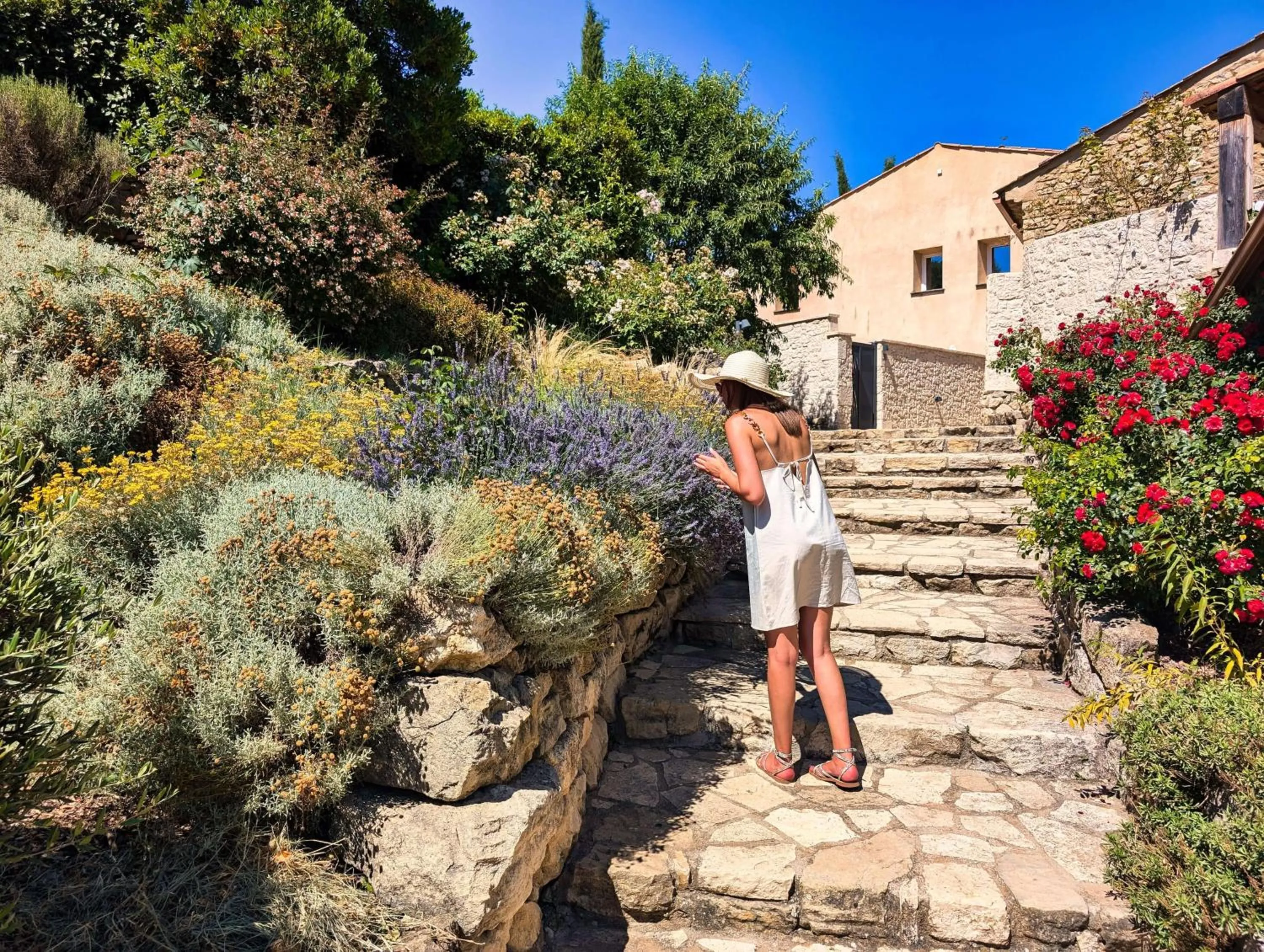 Garden in Domaine Ribiera, Hotel 5 Etoiles, SPA & Golf - Forcalquier