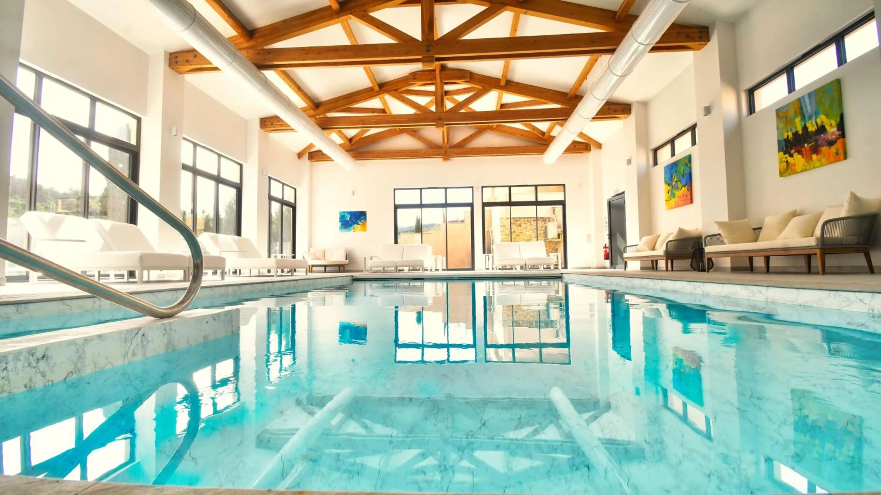 Spa and wellness centre/facilities in Domaine Ribiera, Hotel 5 Etoiles, SPA & Golf - Forcalquier