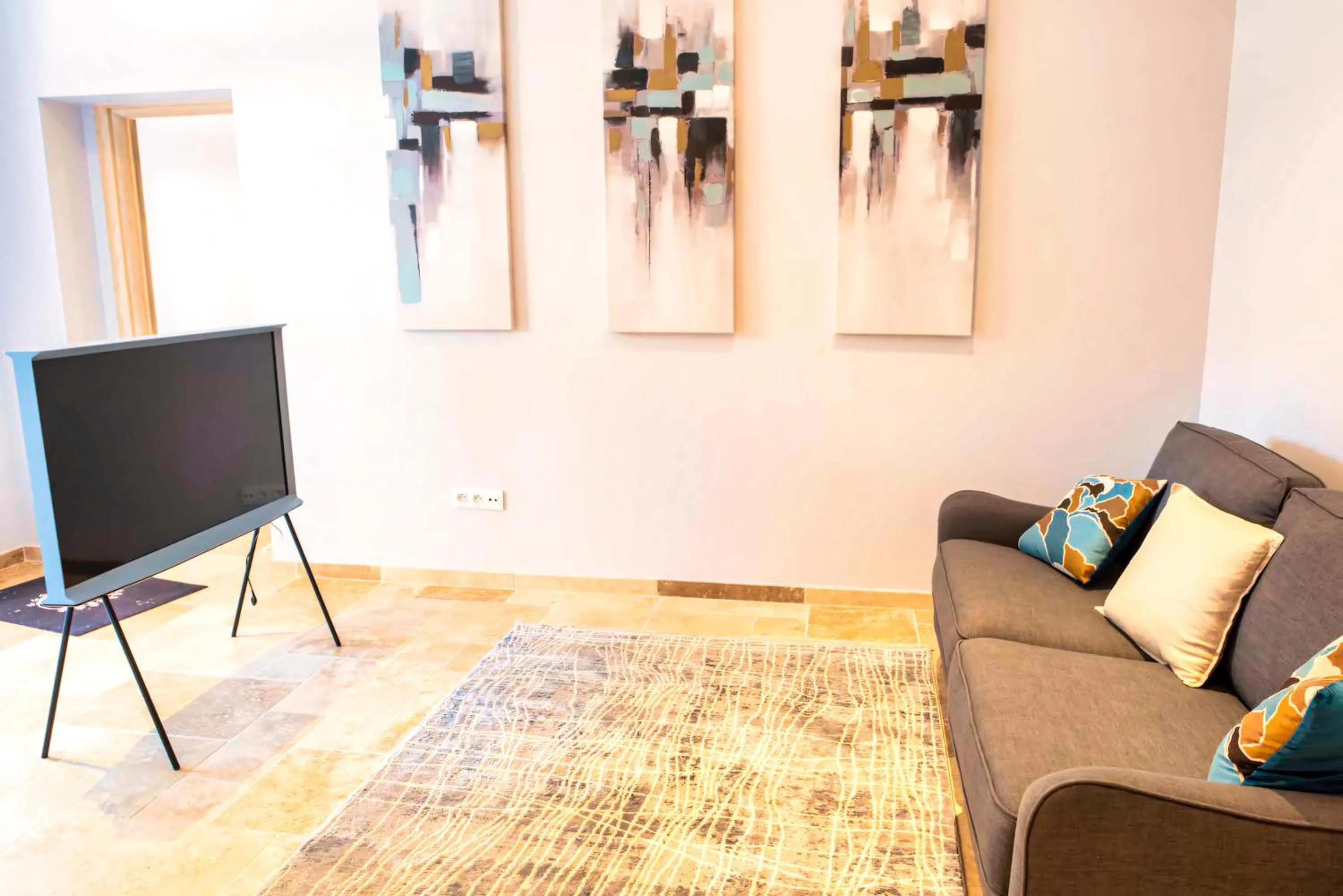 Living room in Domaine Ribiera, Hotel 5 Etoiles, SPA & Golf - Forcalquier