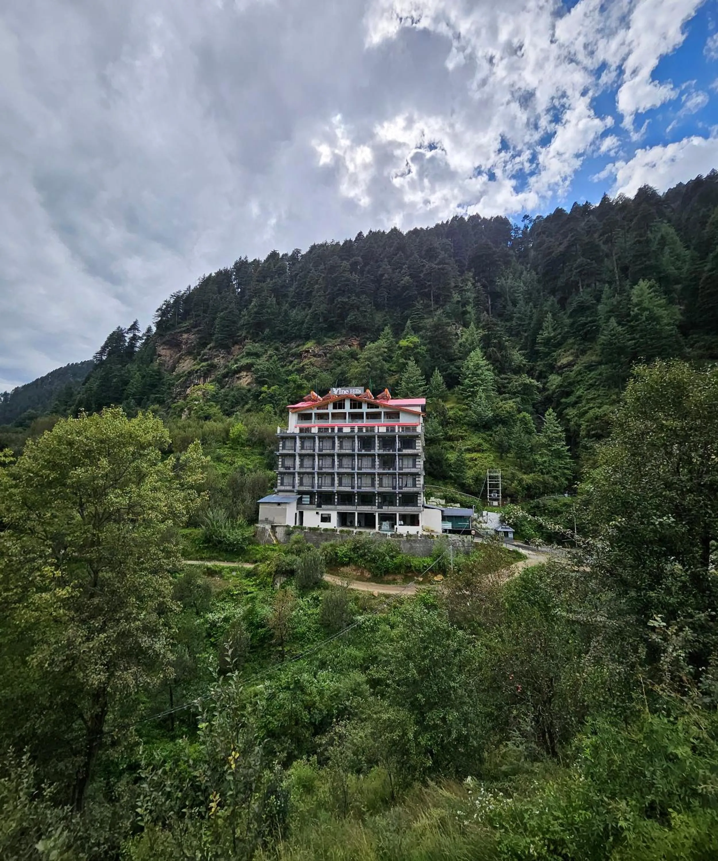 Property building in BluSalzz Vine Hills Resort, Manali