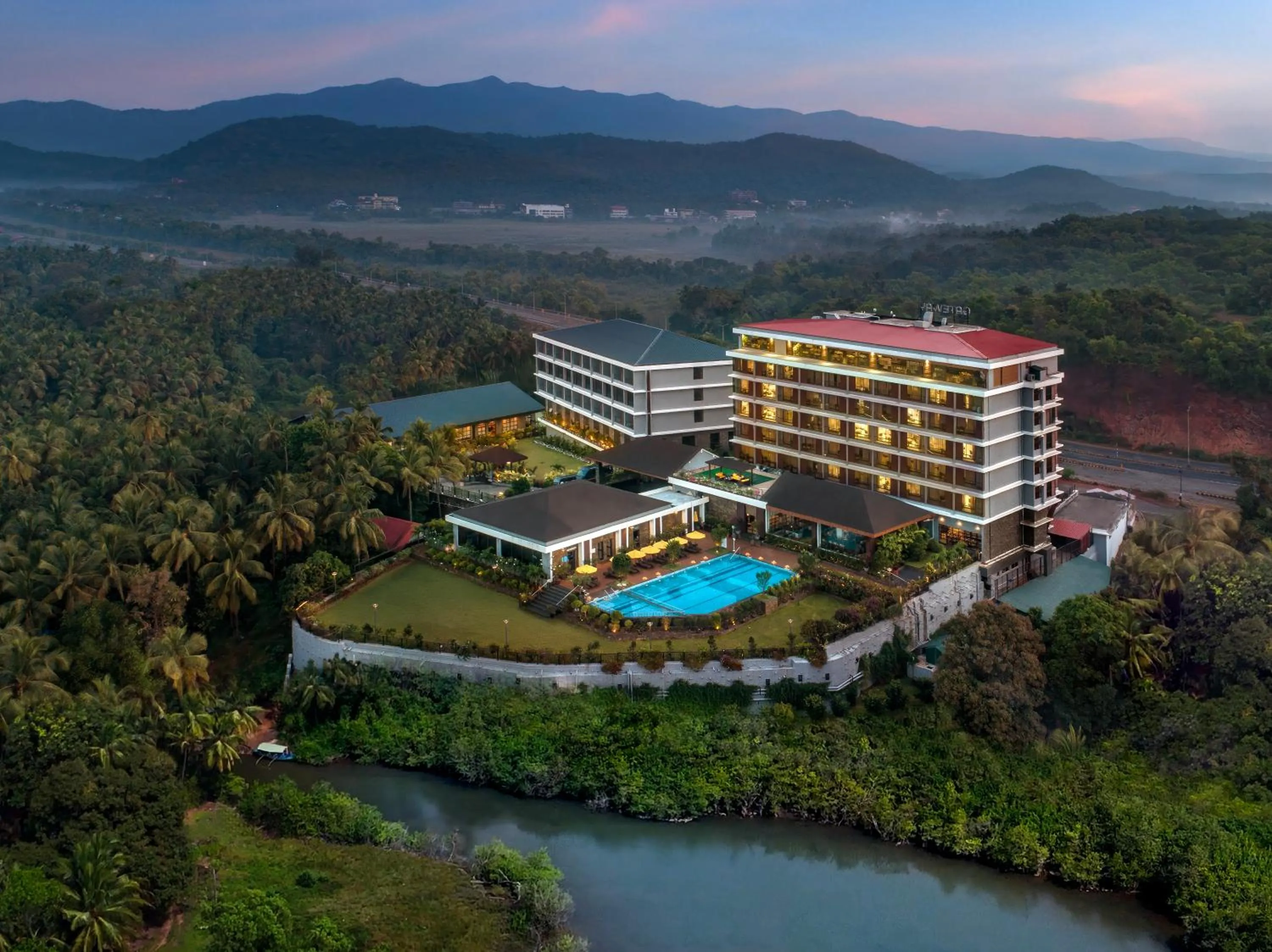 Facade/entrance in Gateway Goa, Palolem