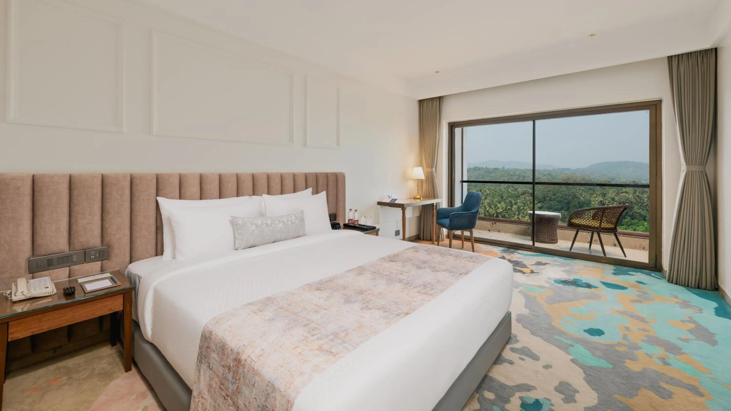 Bed in Gateway Goa, Palolem