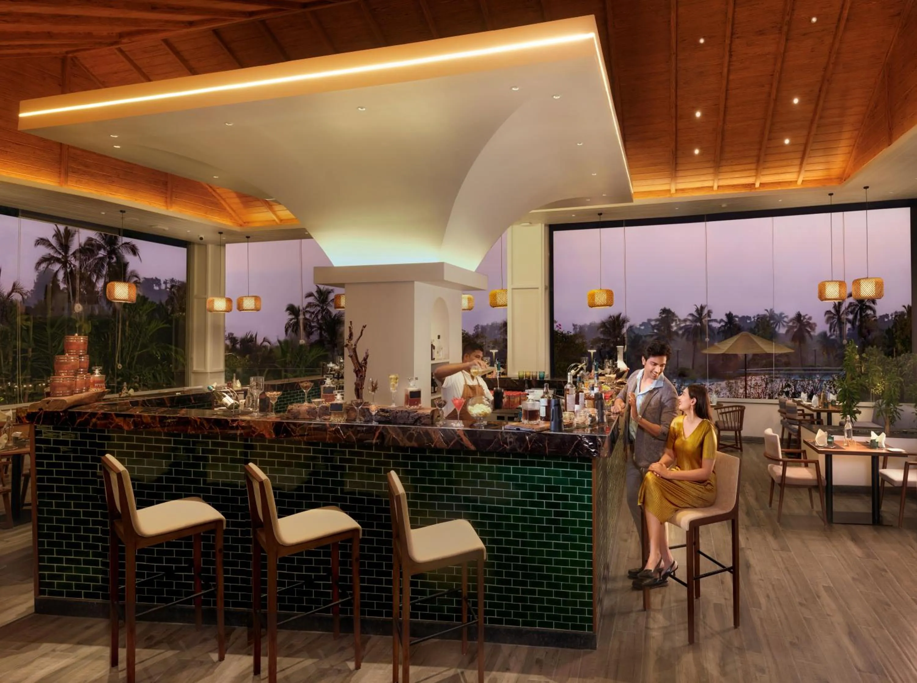 Lounge or bar in Gateway Goa, Palolem