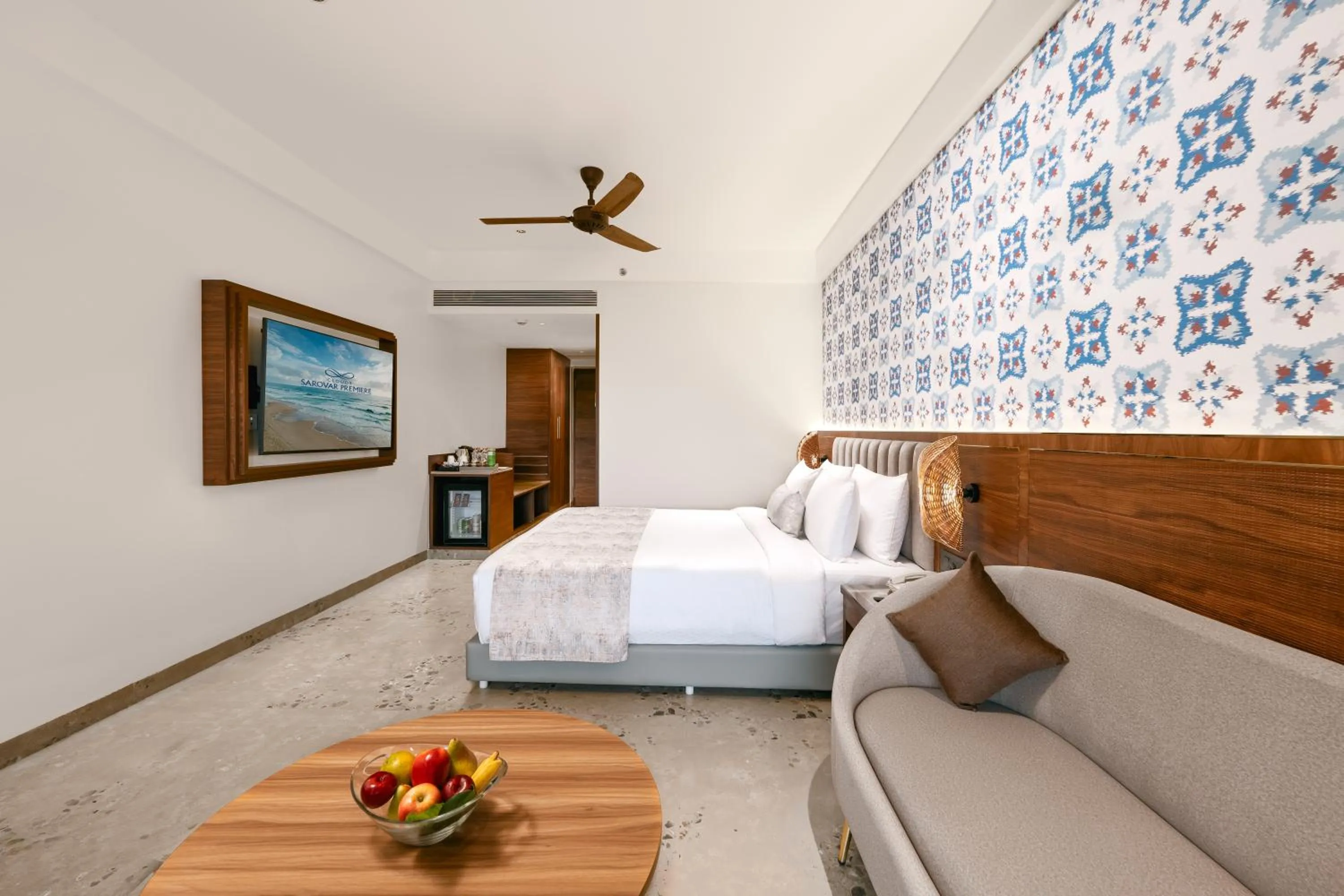 TV and multimedia, Bed in Gateway Goa, Palolem