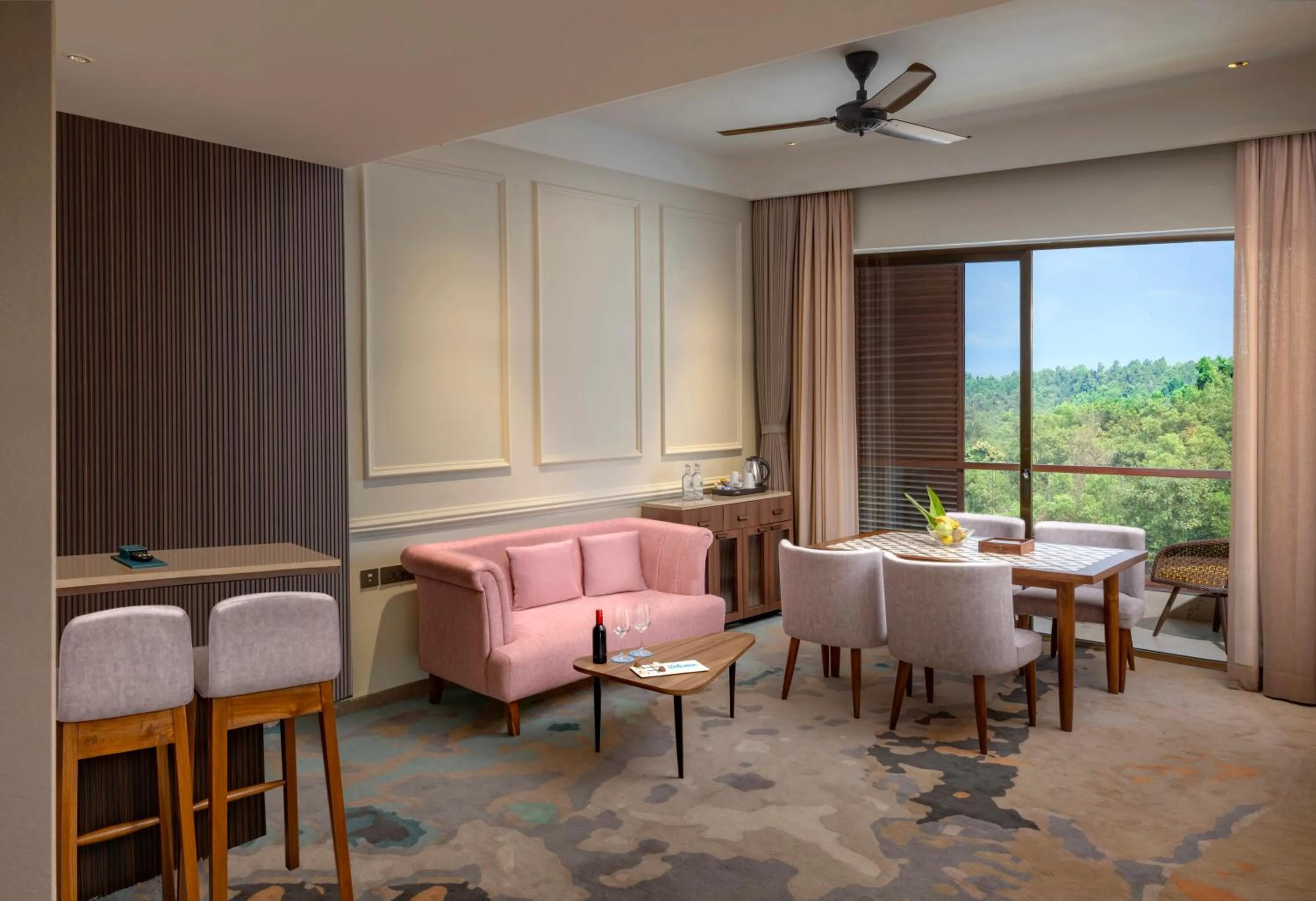 Living room in Gateway Goa, Palolem