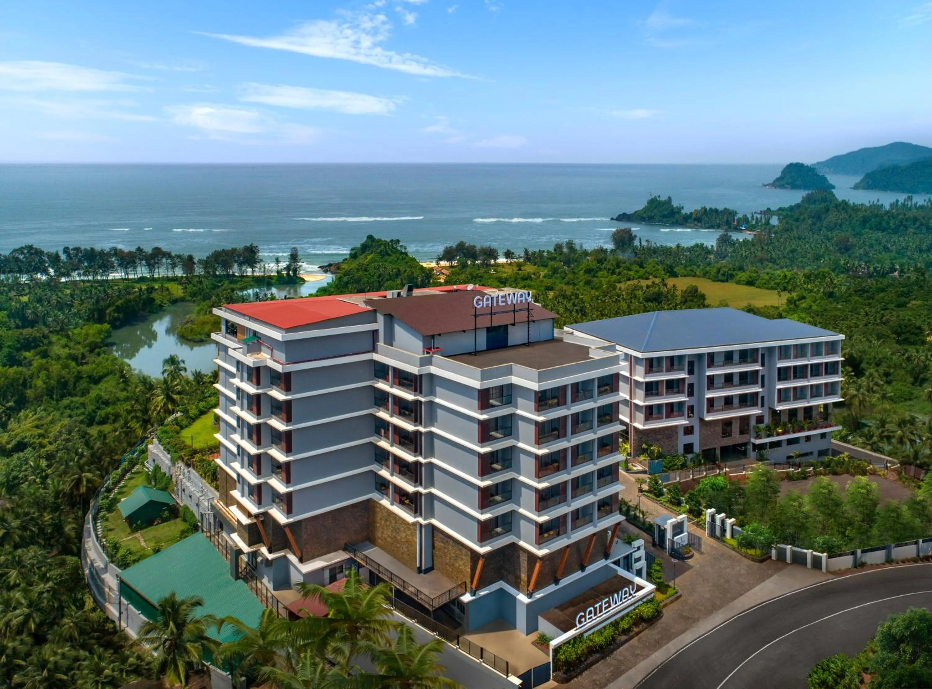 Facade/entrance in Gateway Goa, Palolem