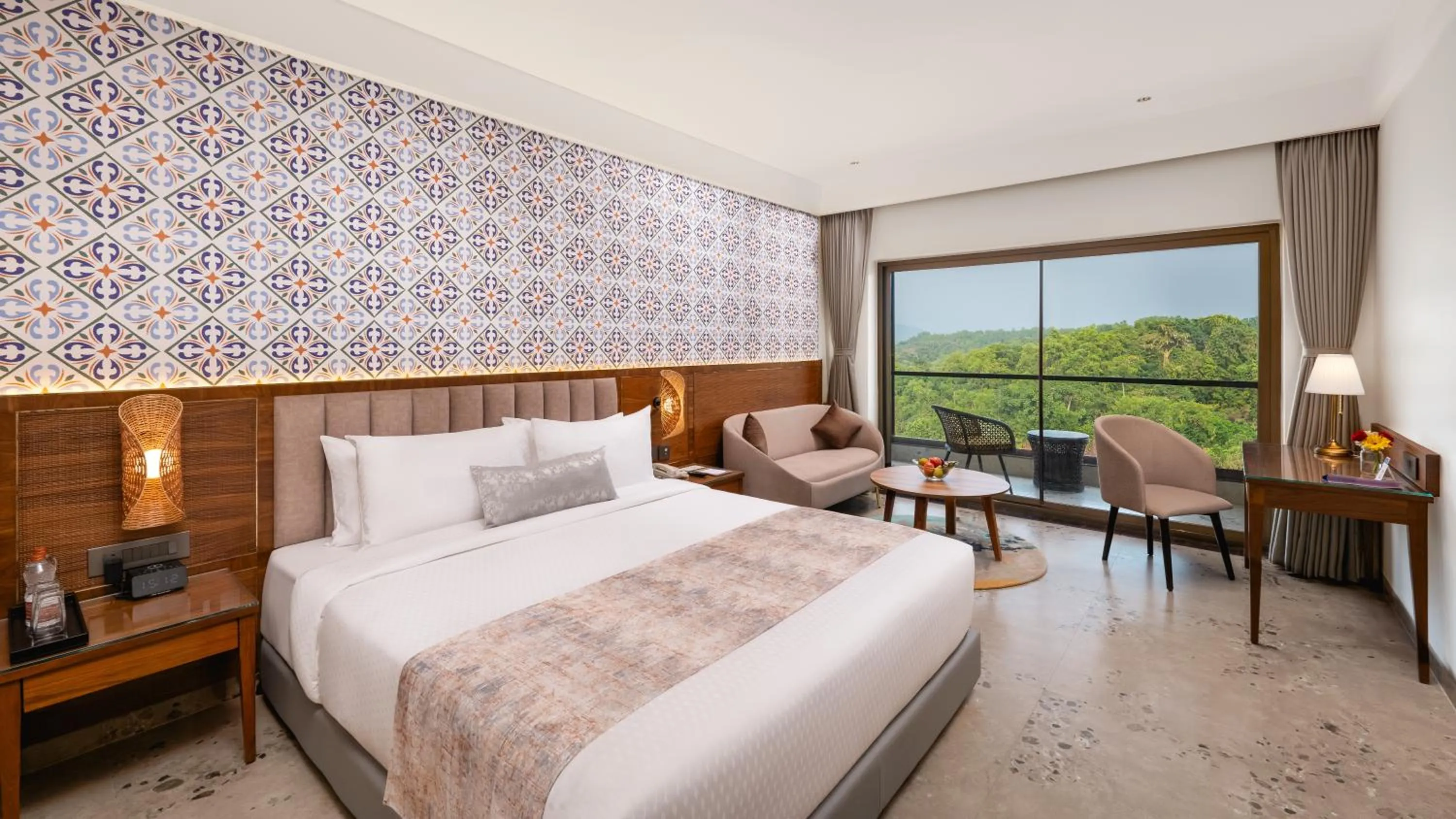 Bed in Gateway Goa, Palolem